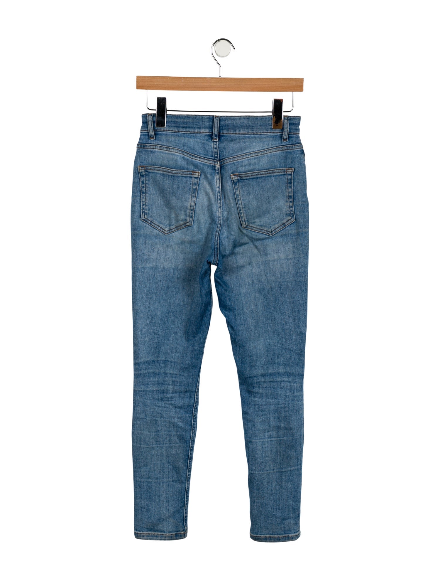 Reformation Mid-Rise Skinny Leg Jeans