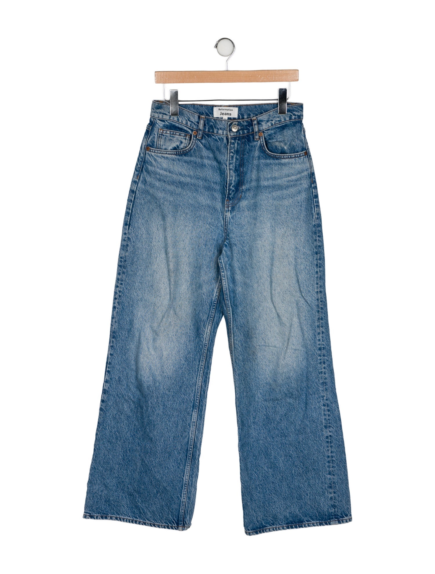 Reformation High-Rise Wide Leg Jeans