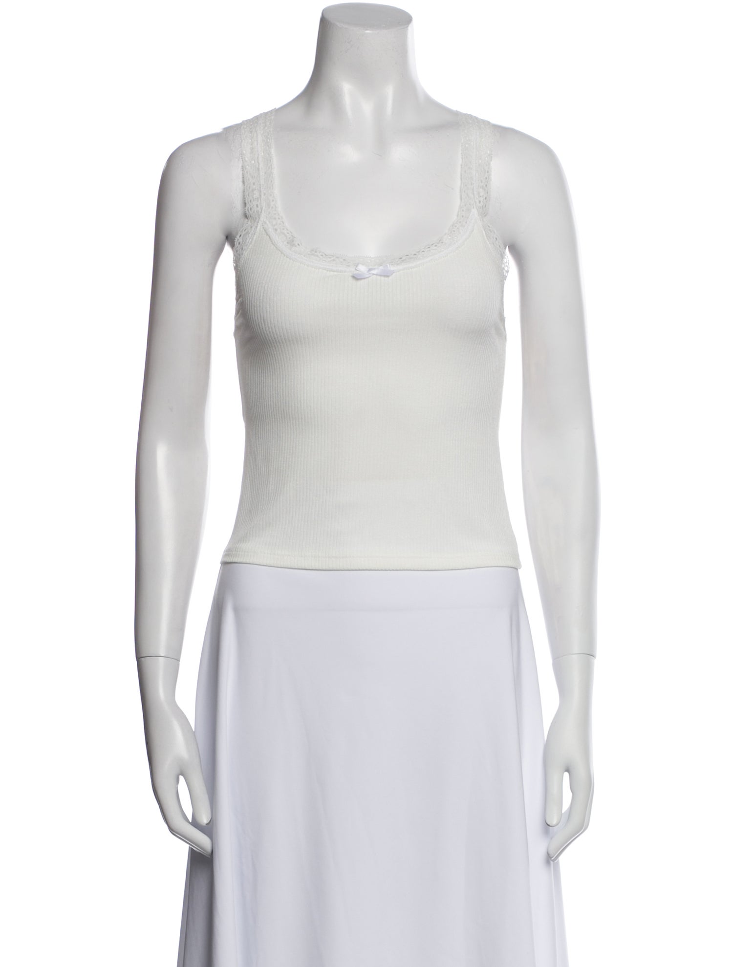 Reformation Scoop Neck Sleeveless Top