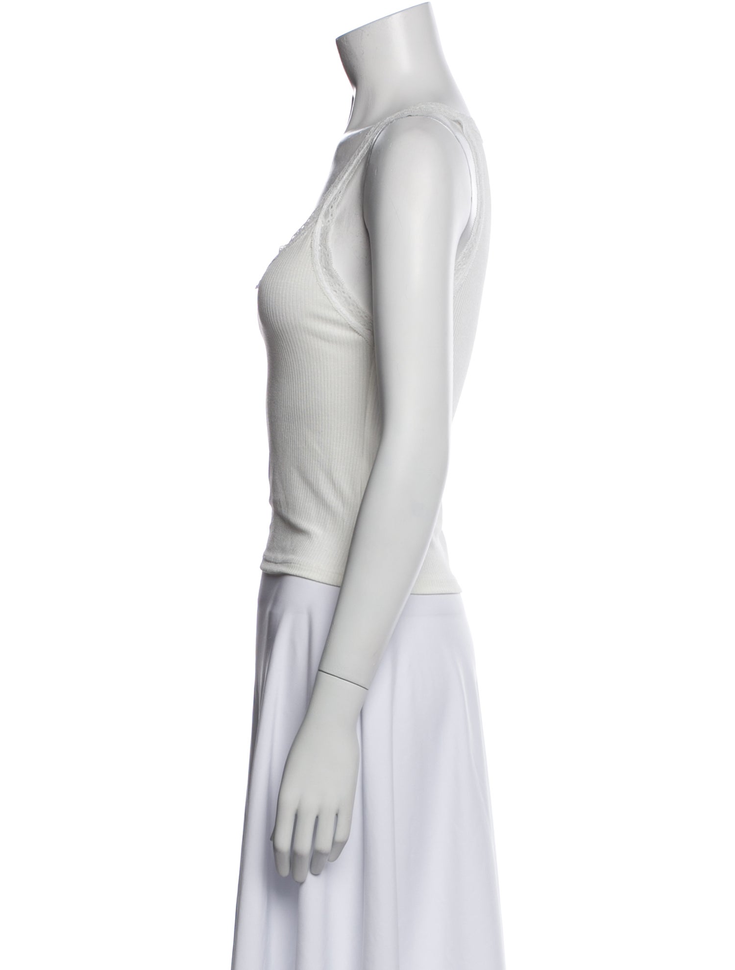 Reformation Scoop Neck Sleeveless Top