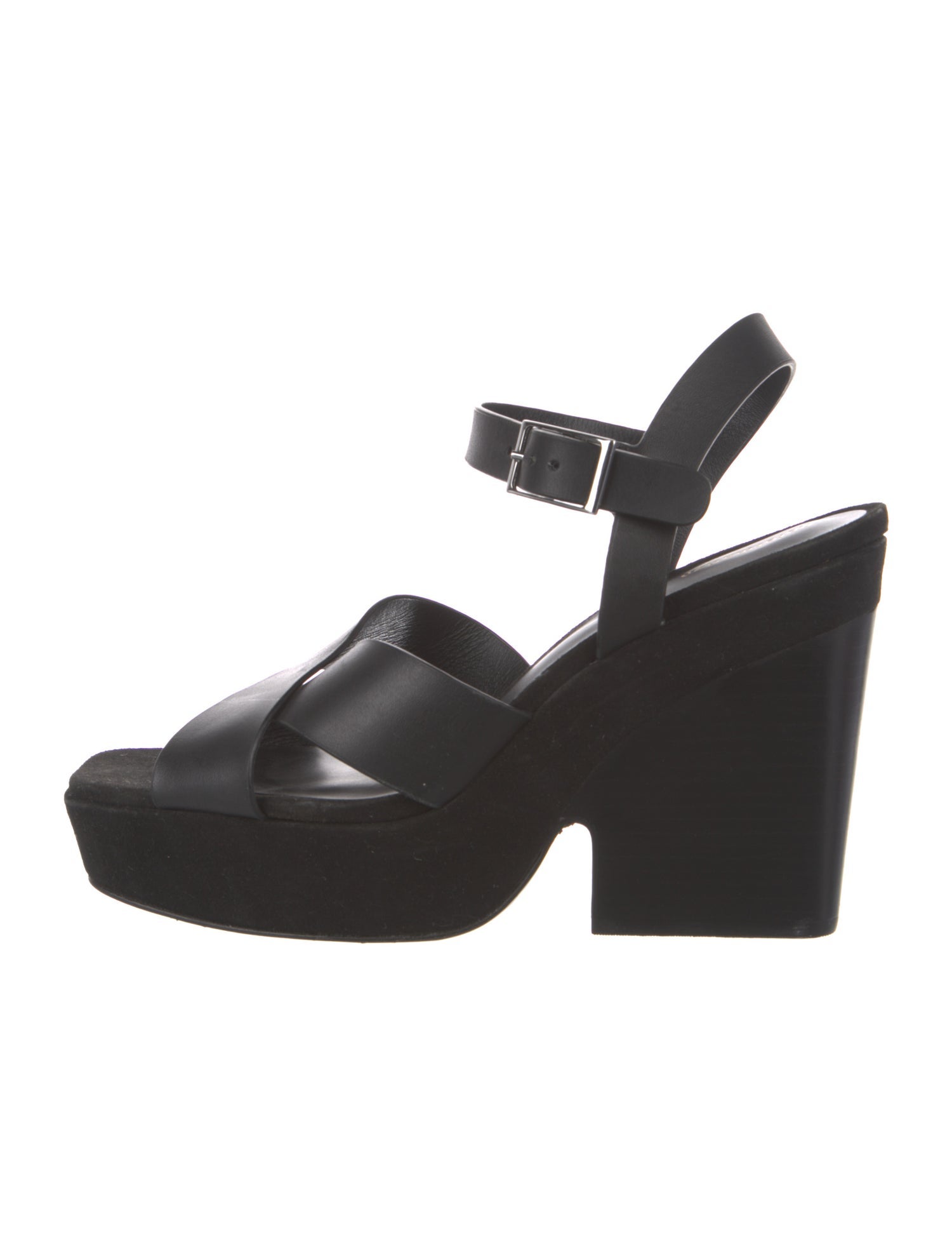 Reformation Leather Slingback Sandals