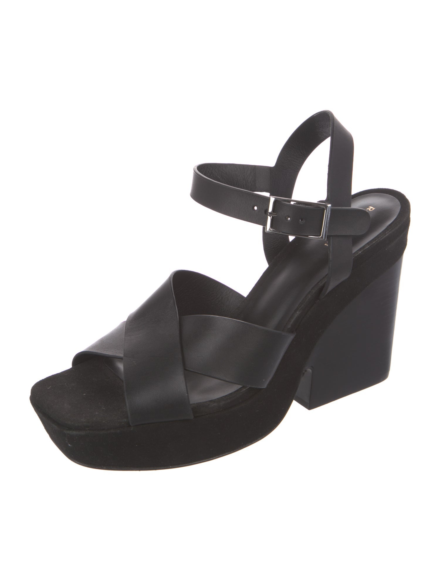 Reformation Leather Slingback Sandals