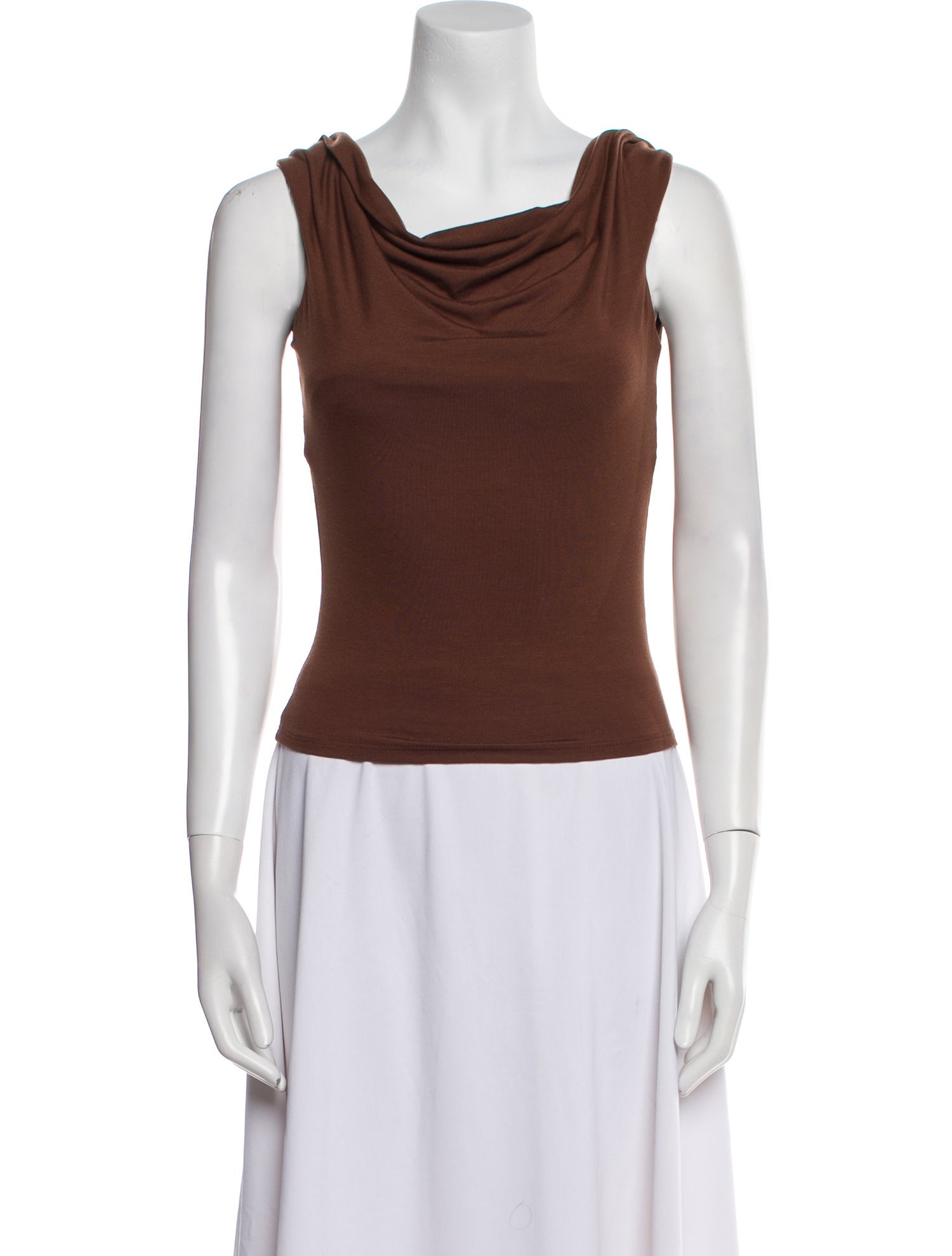 Reformation Cowl Neck Sleeveless Top