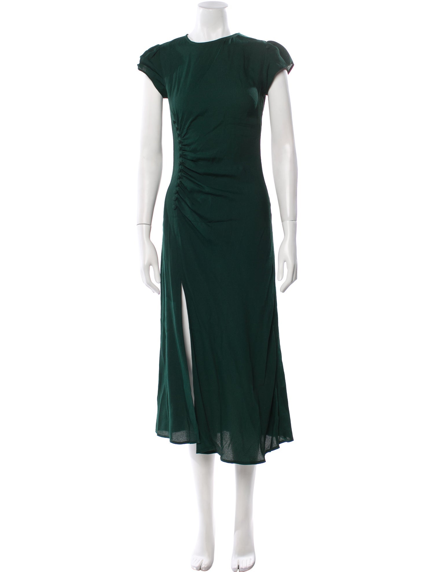 Reformation Crew Neck Midi Length Dress