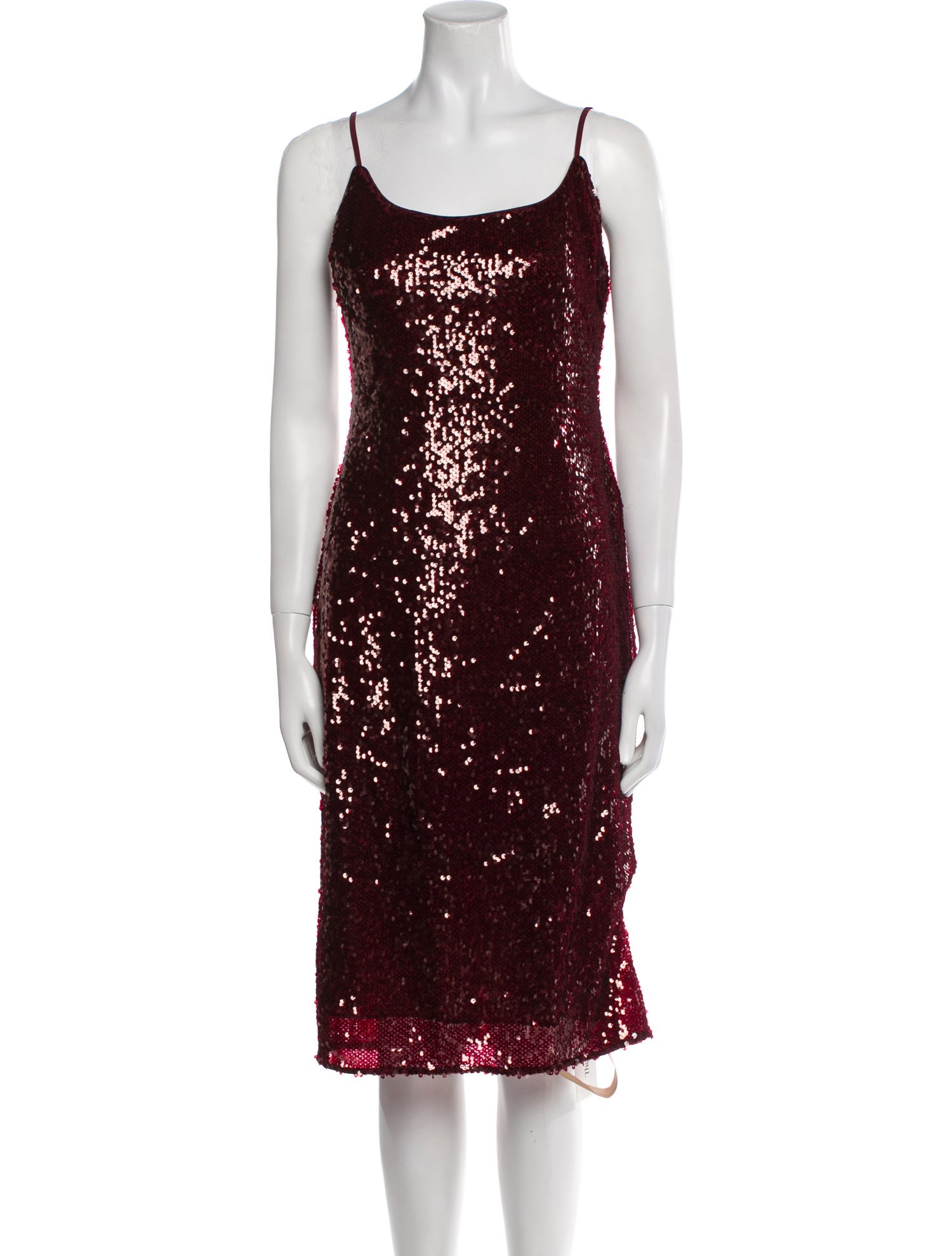 Reformation Scoop Neck Knee-Length Dress