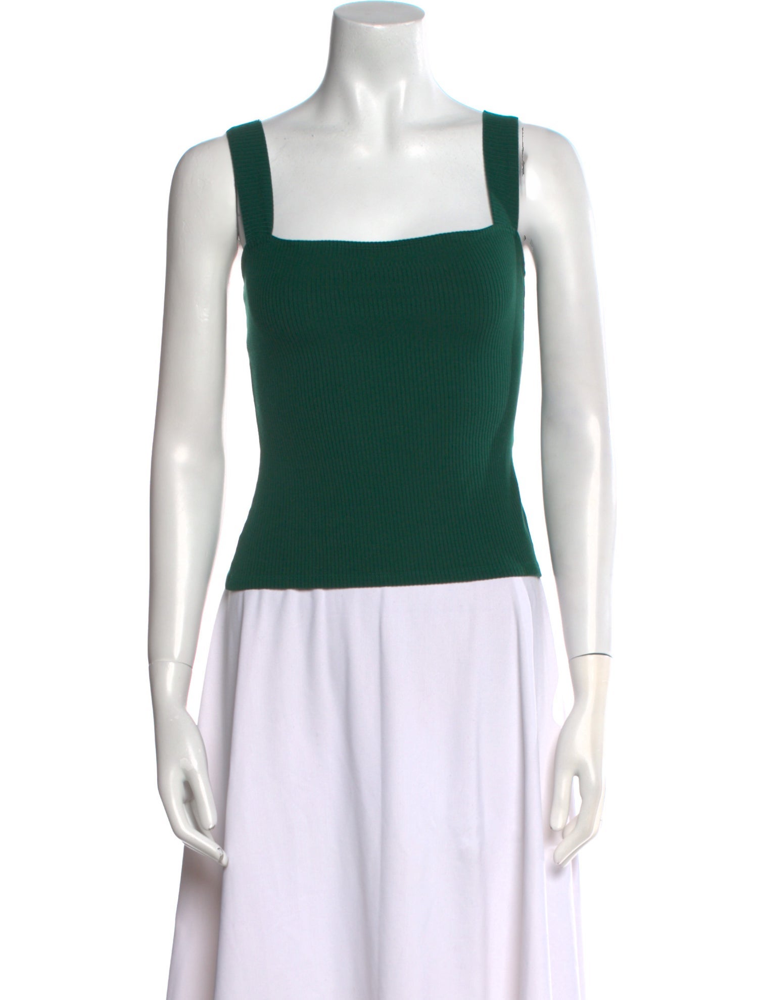Reformation Square Neckline Sleeveless Top