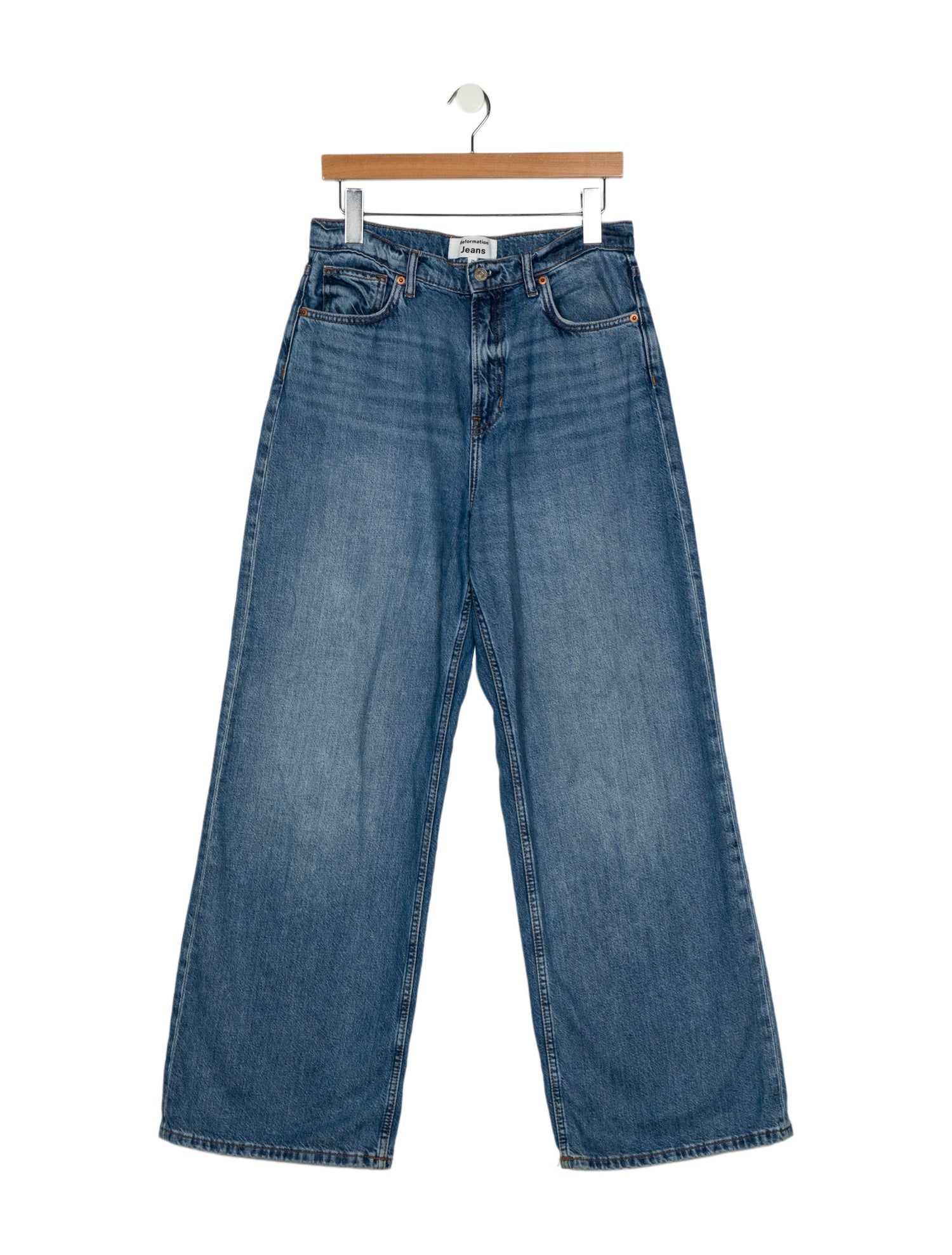 Reformation High-Rise Wide Leg Jeans
