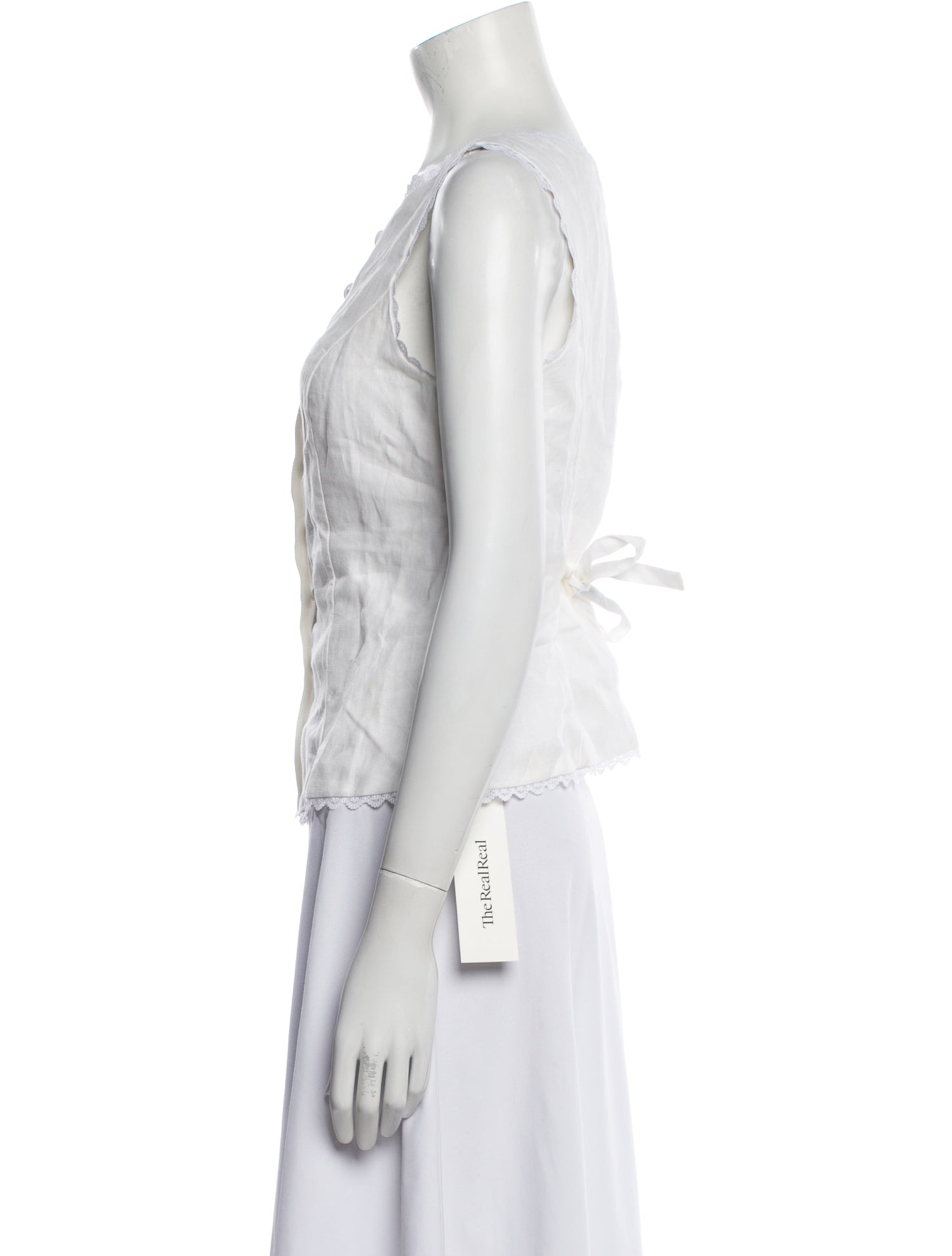 Reformation Bateau Neckline Sleeveless Top w/ Tags