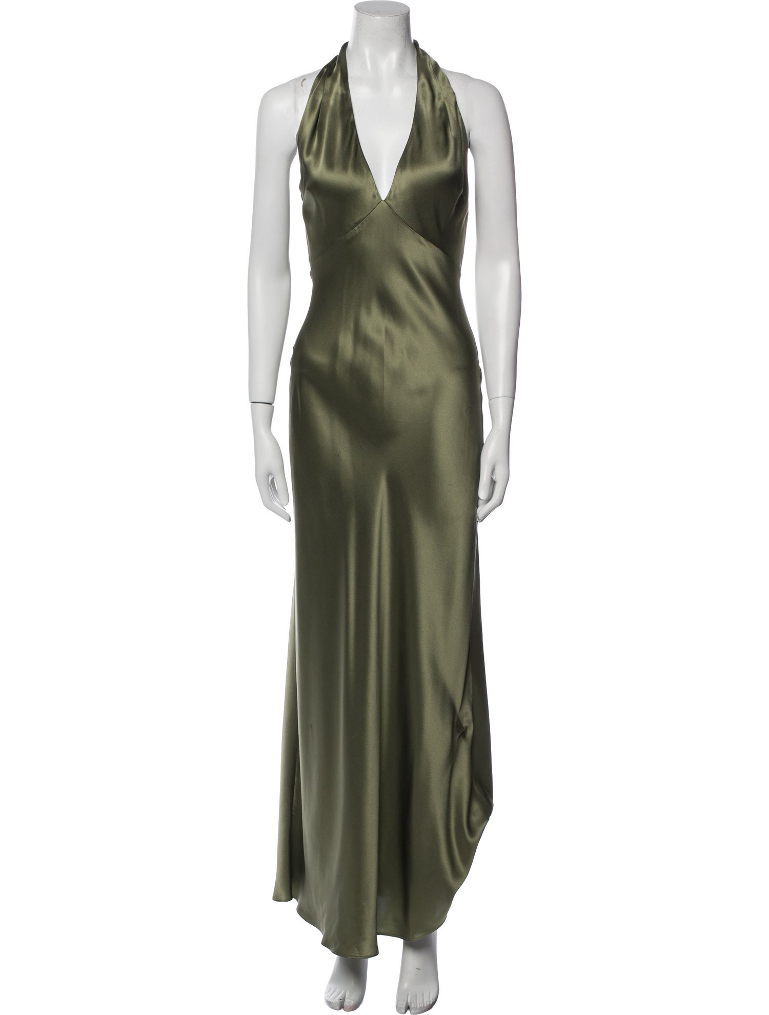 Reformation Silk Long Dress