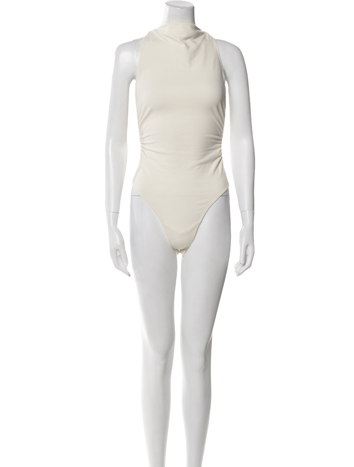 Reformation Turtleneck Sleeveless Bodysuit