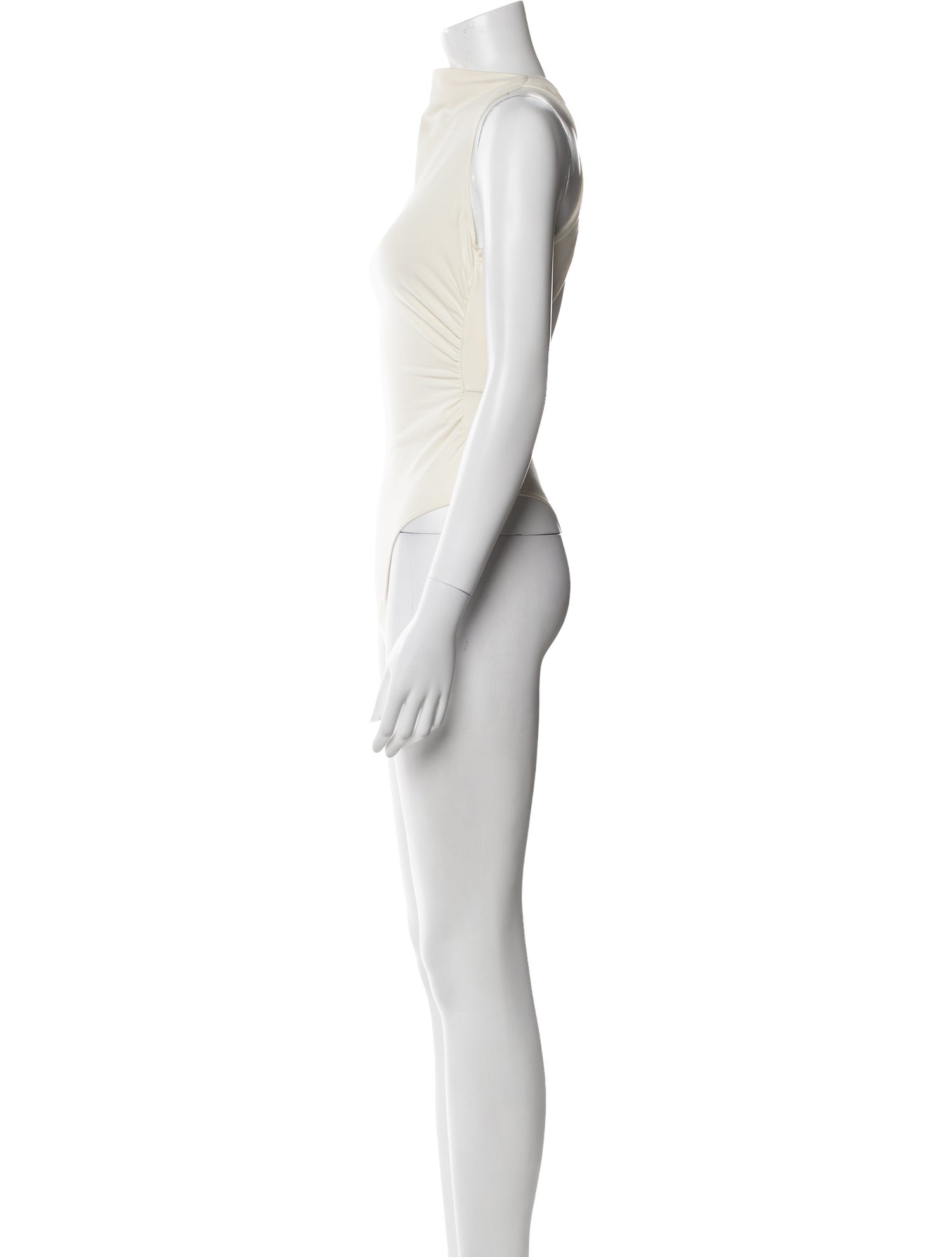 Reformation Turtleneck Sleeveless Bodysuit