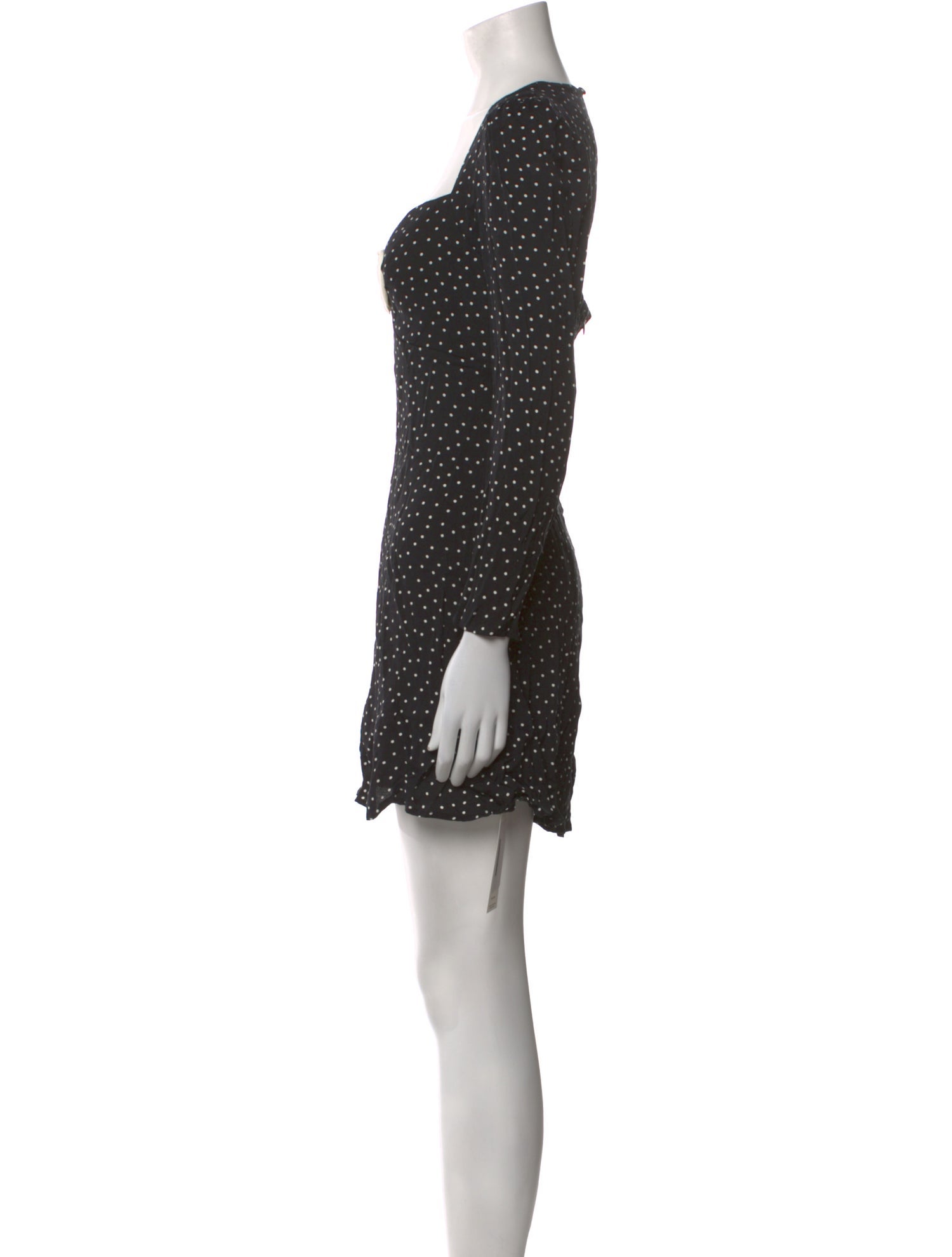 Reformation Polka Dot Print Mini Dress w/ Tags