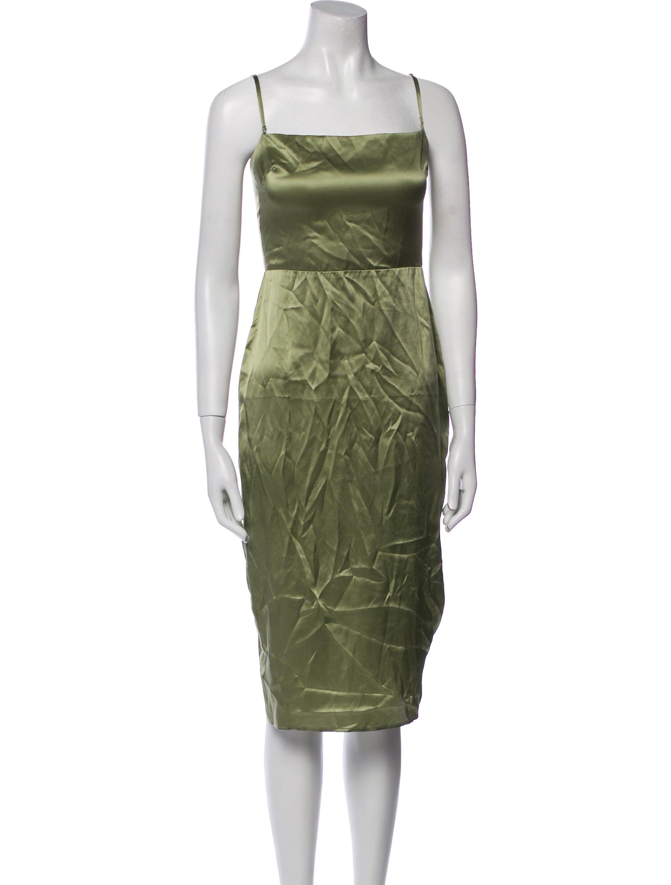 Reformation Silk Midi Length Dress