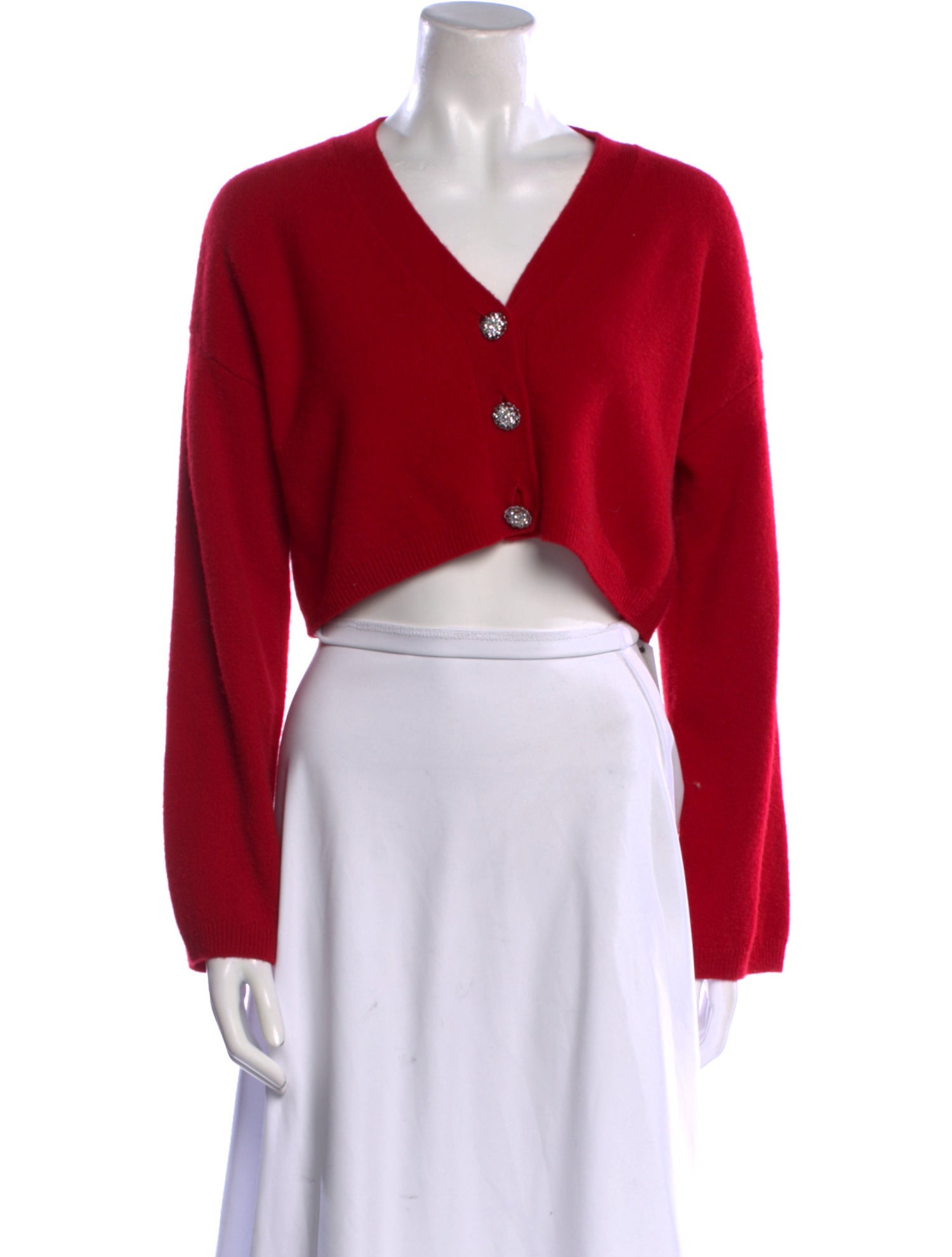 Reformation Wool V-Neck Sweater