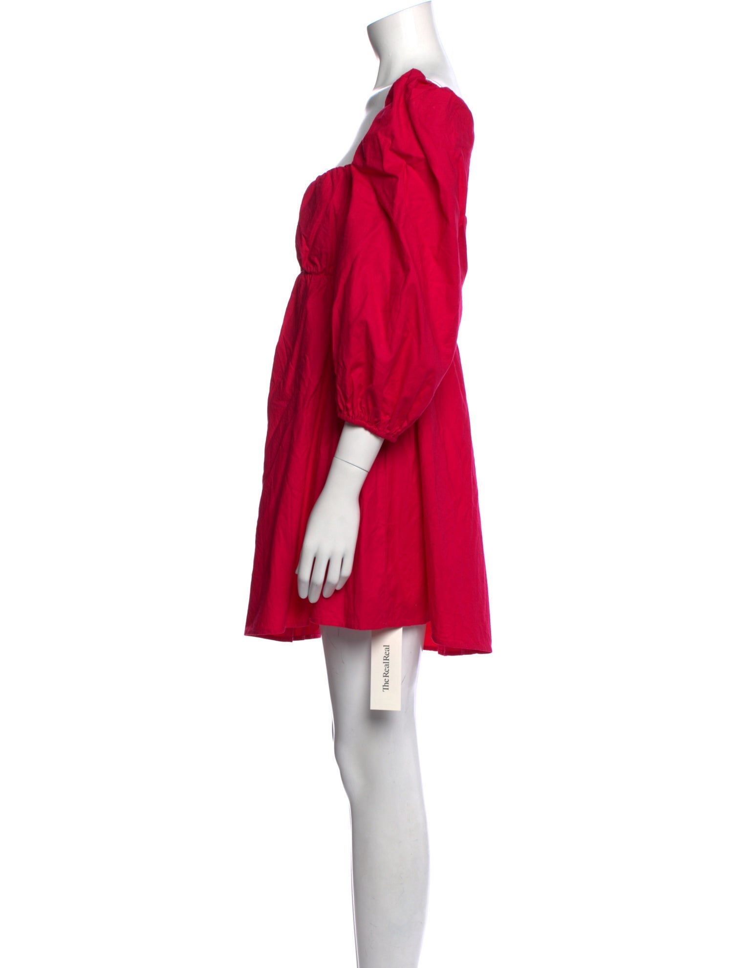 Reformation Square Neckline Mini Dress