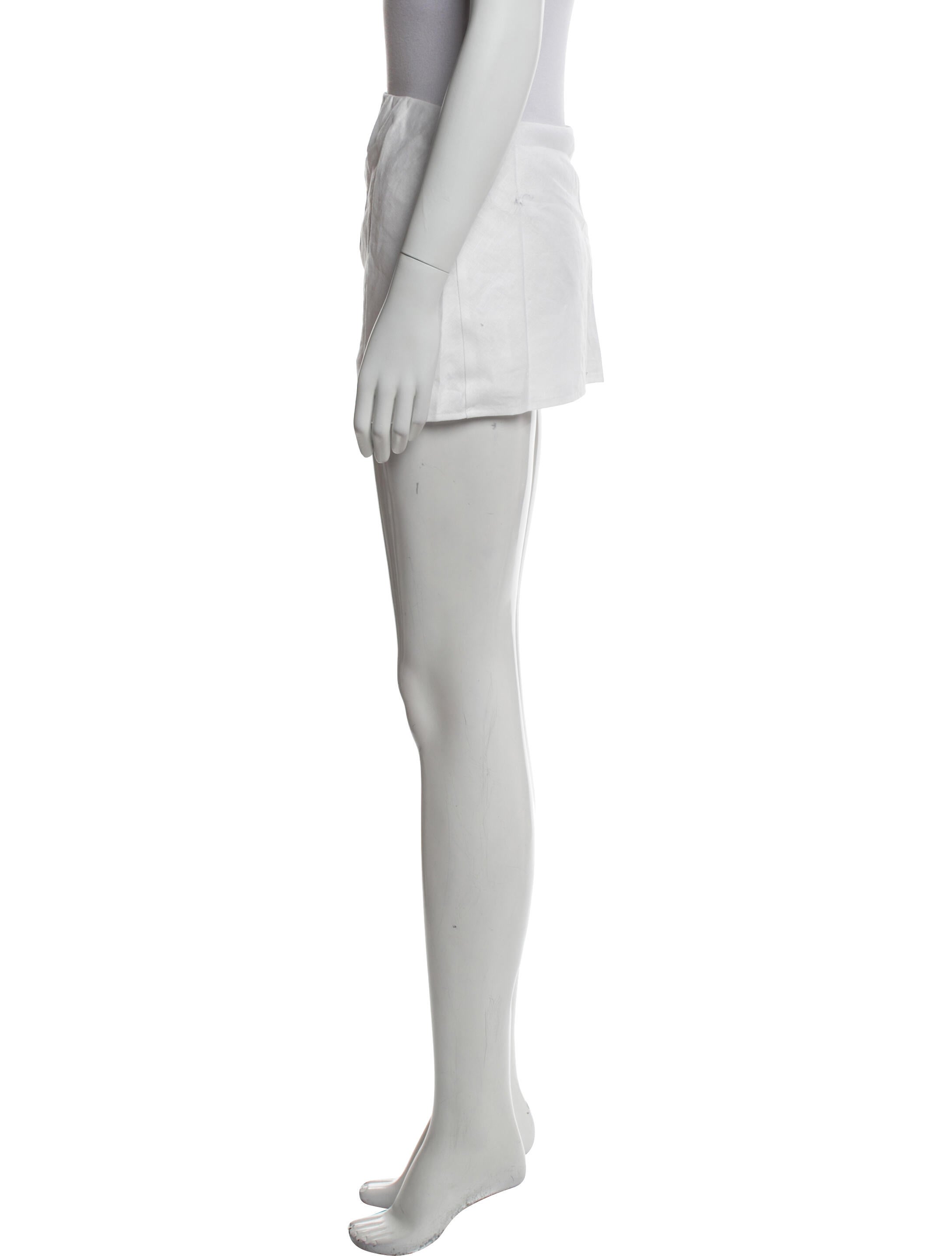 Reformation Linen Mini Skirt