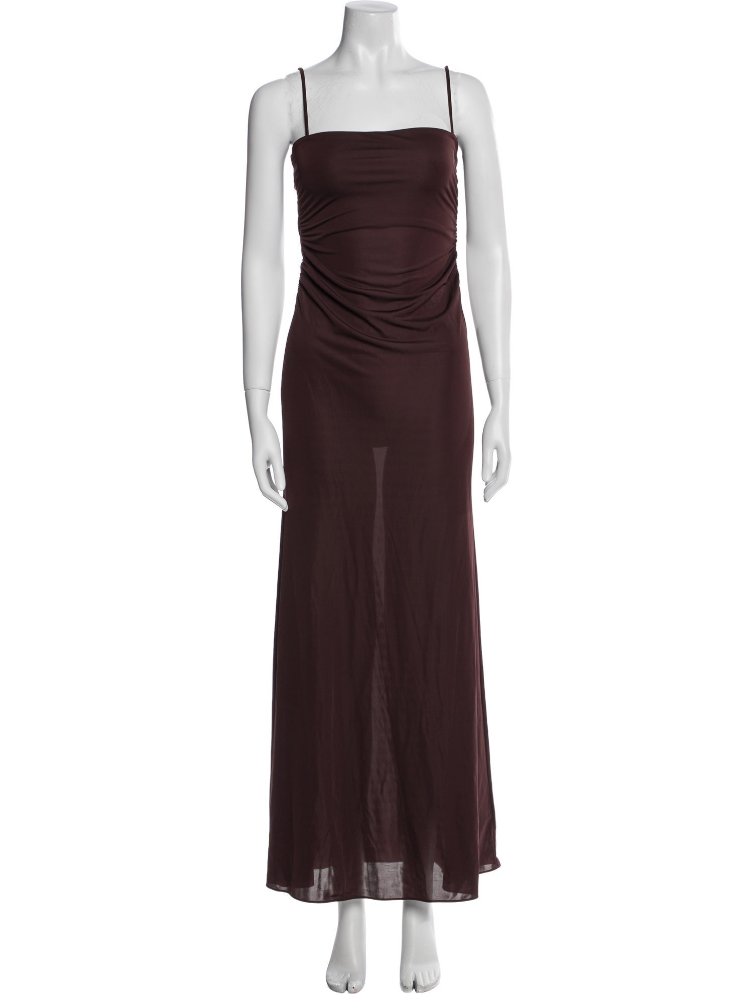 Reformation Square Neckline Long Dress