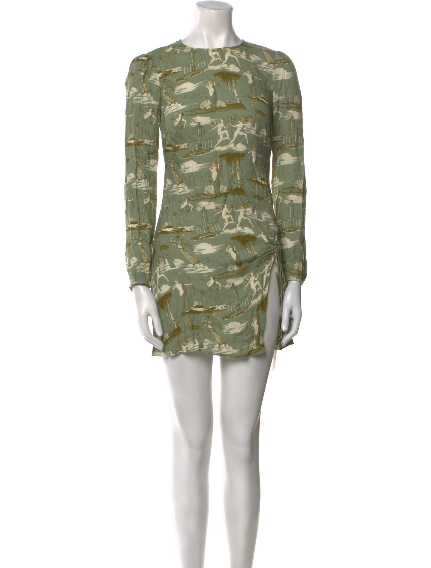 Reformation Printed Mini Dress