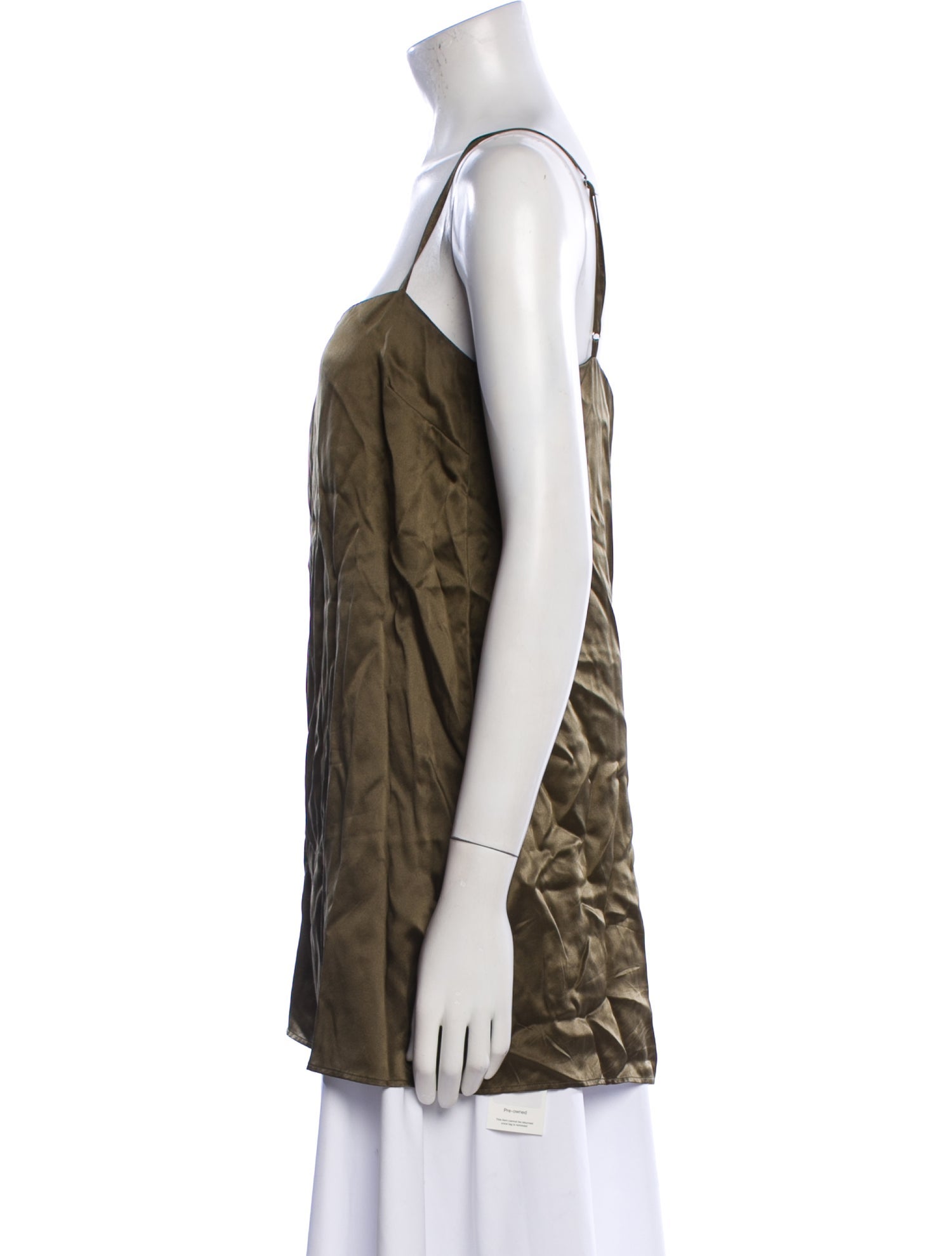 Reformation Silk Square Neckline Tunic