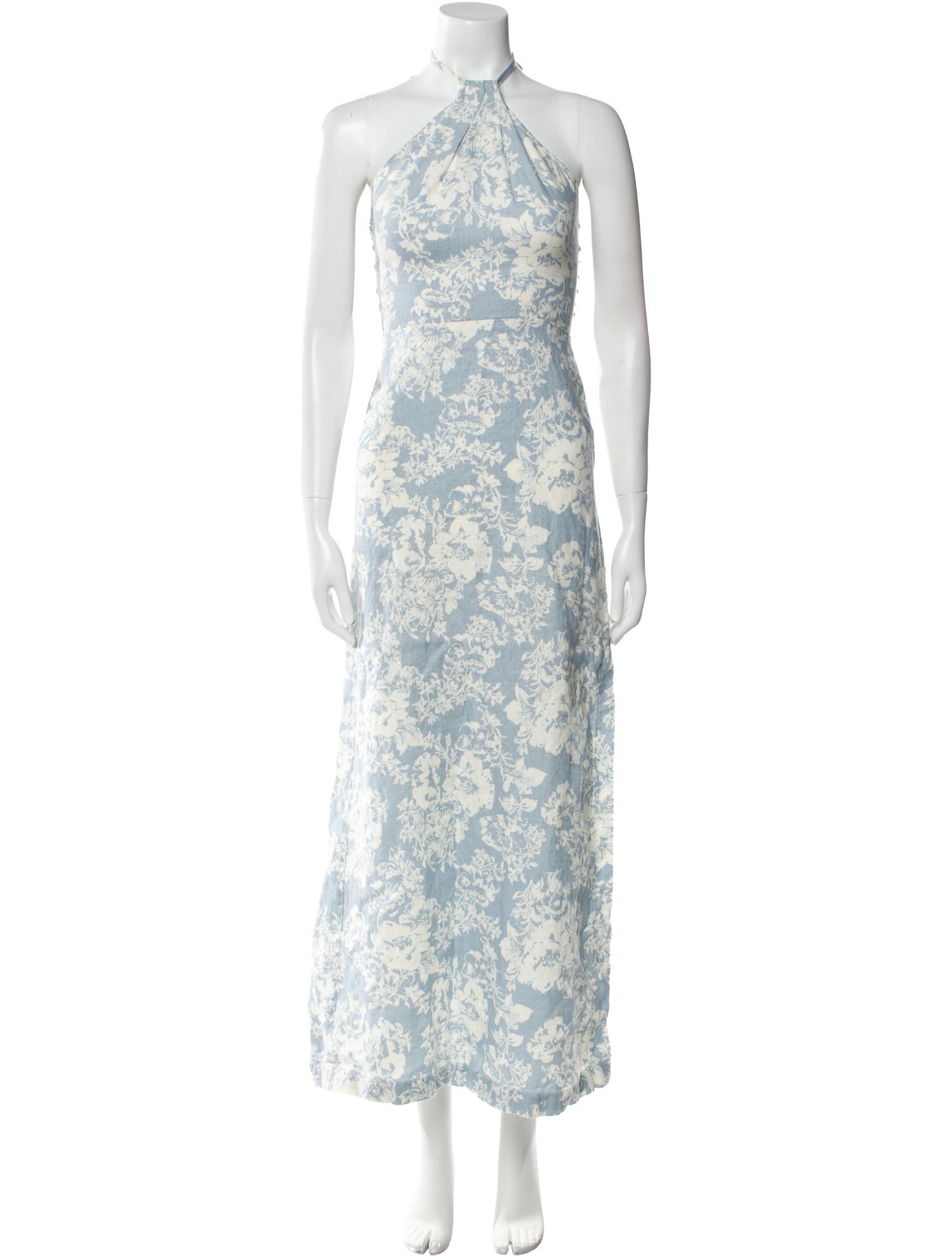 Reformation Silk Long Dress