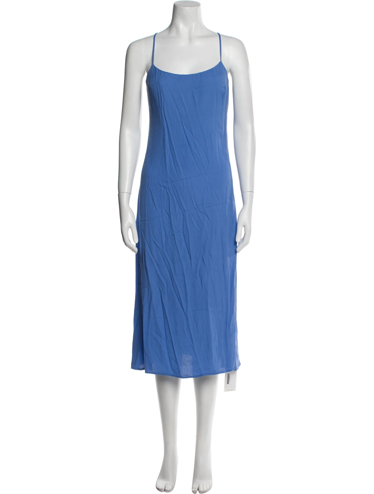 Reformation Scoop Neck Midi Length Dress