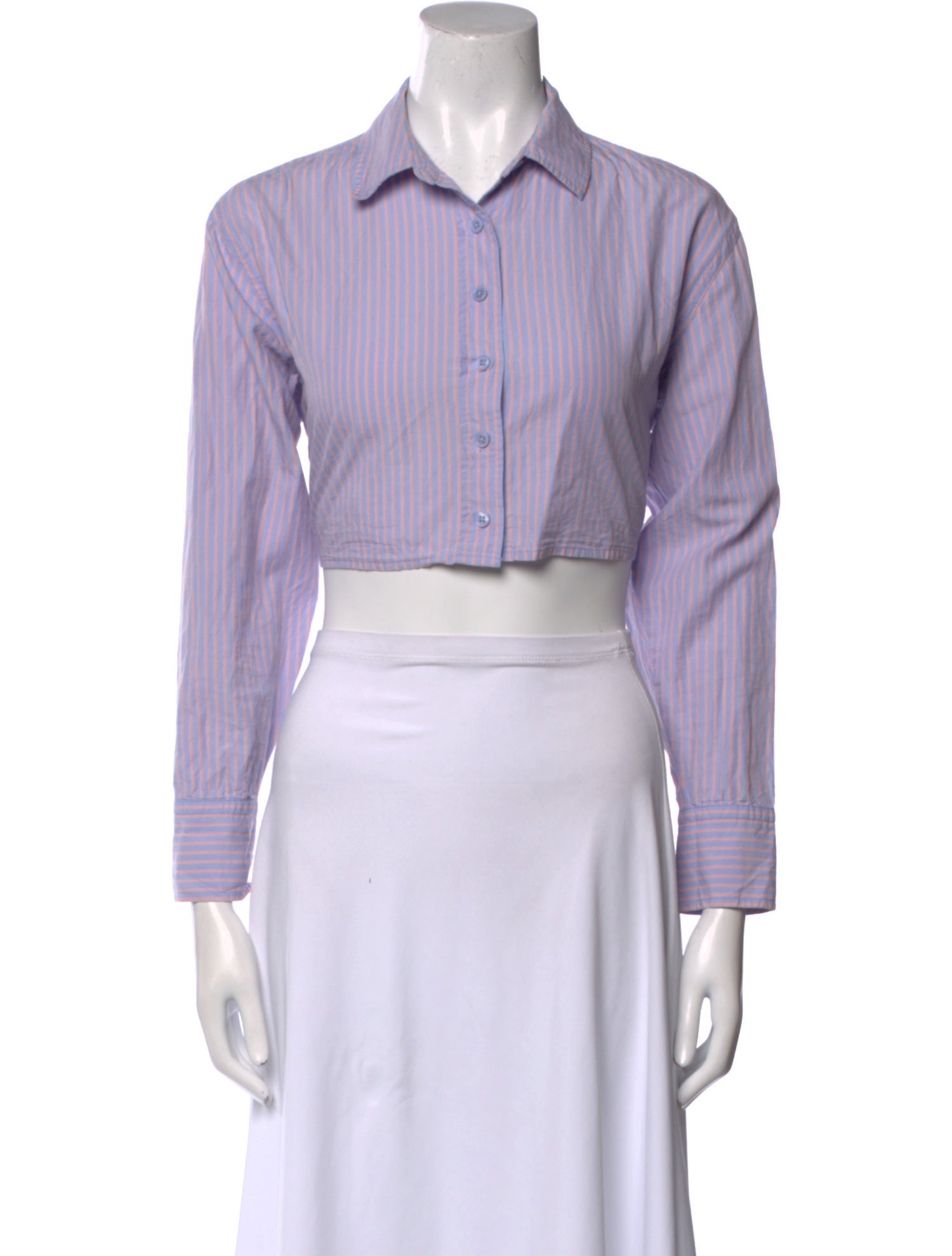 Reformation Long Sleeve Crop Top