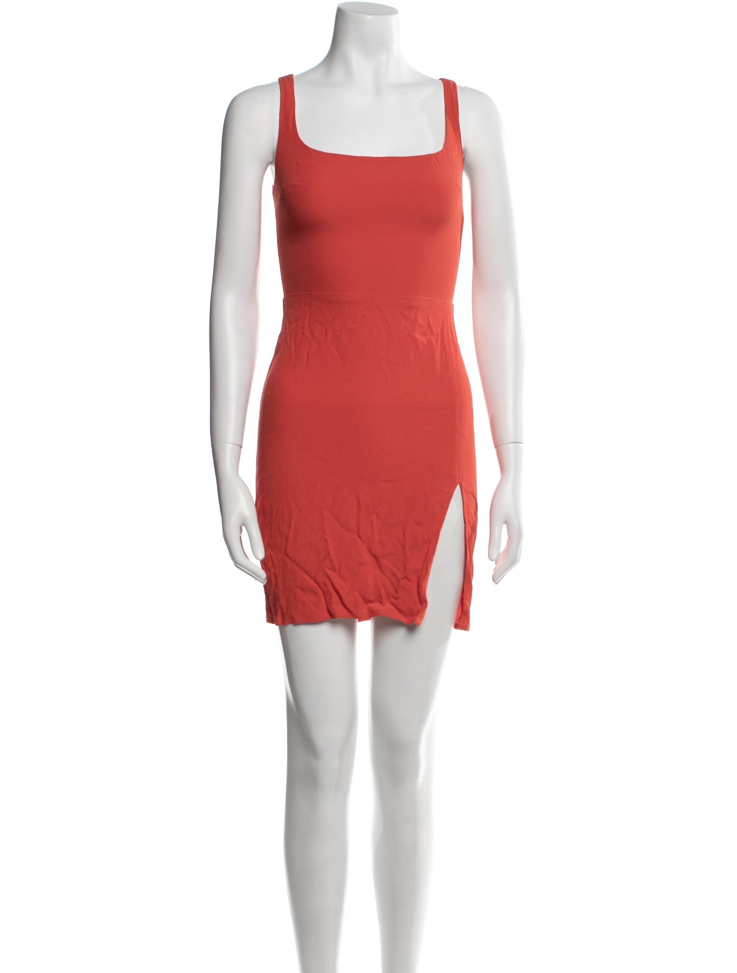 Reformation Square Neckline Mini Dress