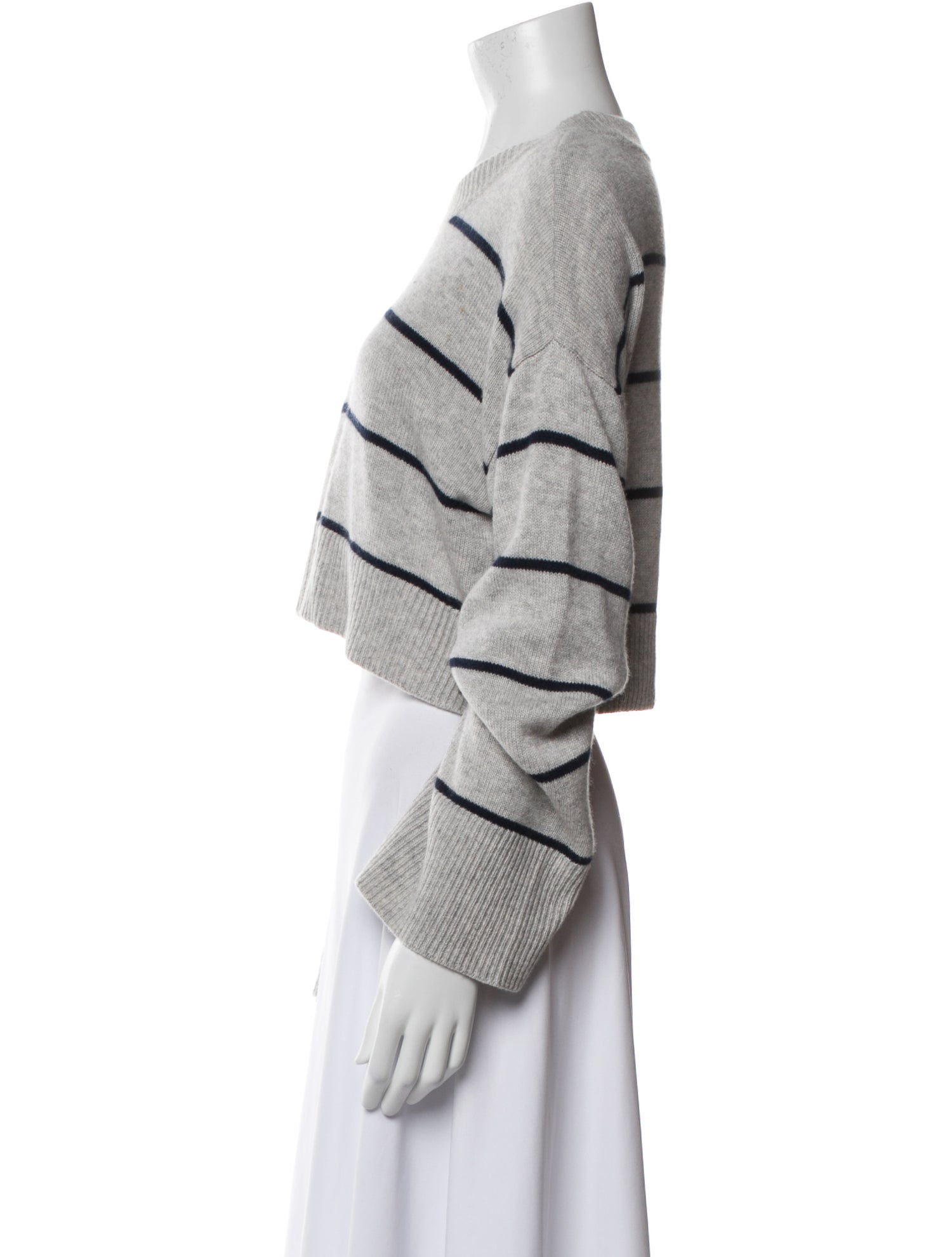 Reformation Cashmere Striped Sweater