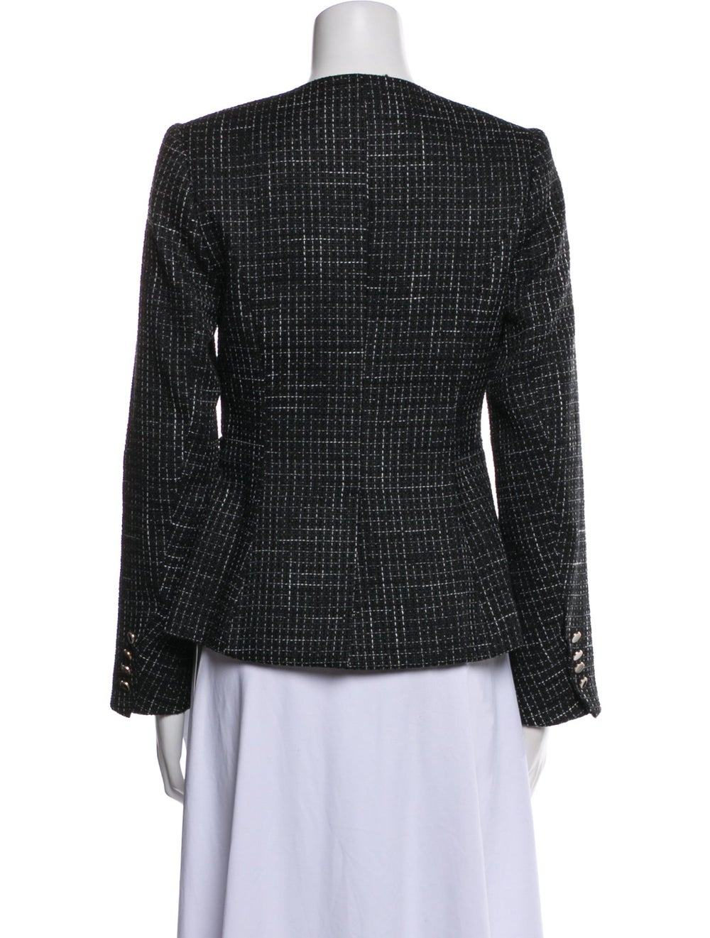 Reformation Tweed Pattern Evening Jacket - image 3