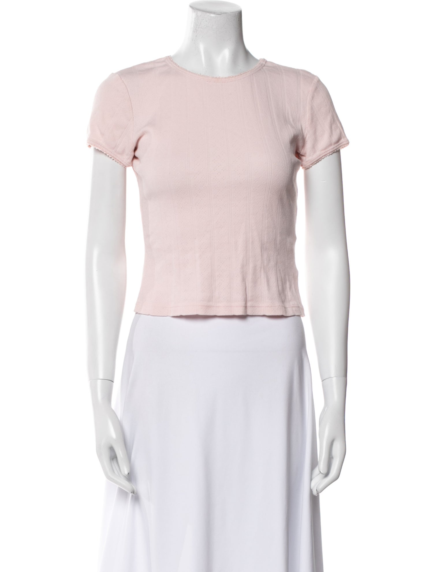 Reformation Crew Neck Short Sleeve T-Shirt