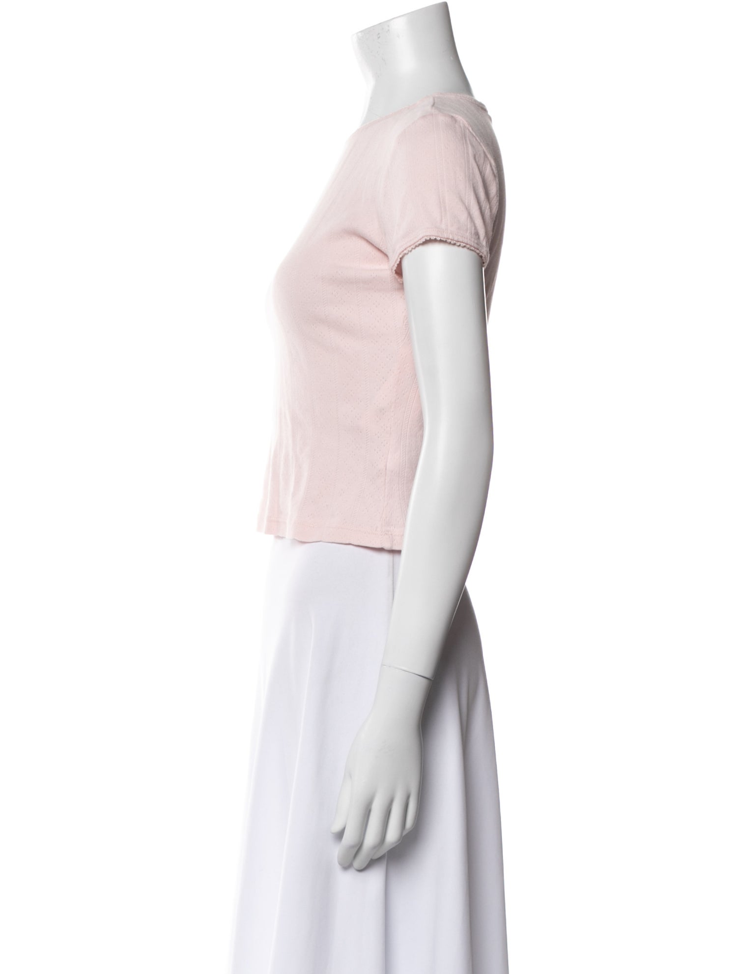 Reformation Crew Neck Short Sleeve T-Shirt