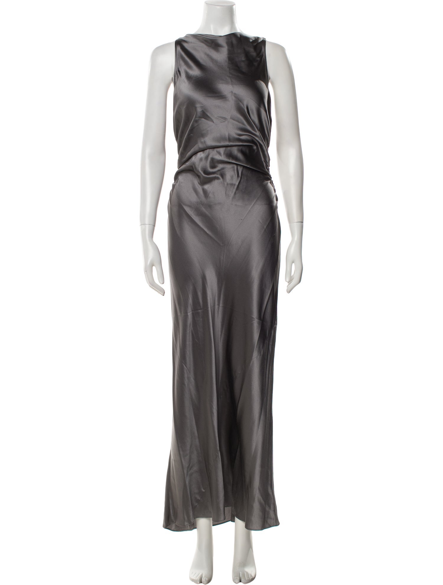 Reformation Silk Long Dress