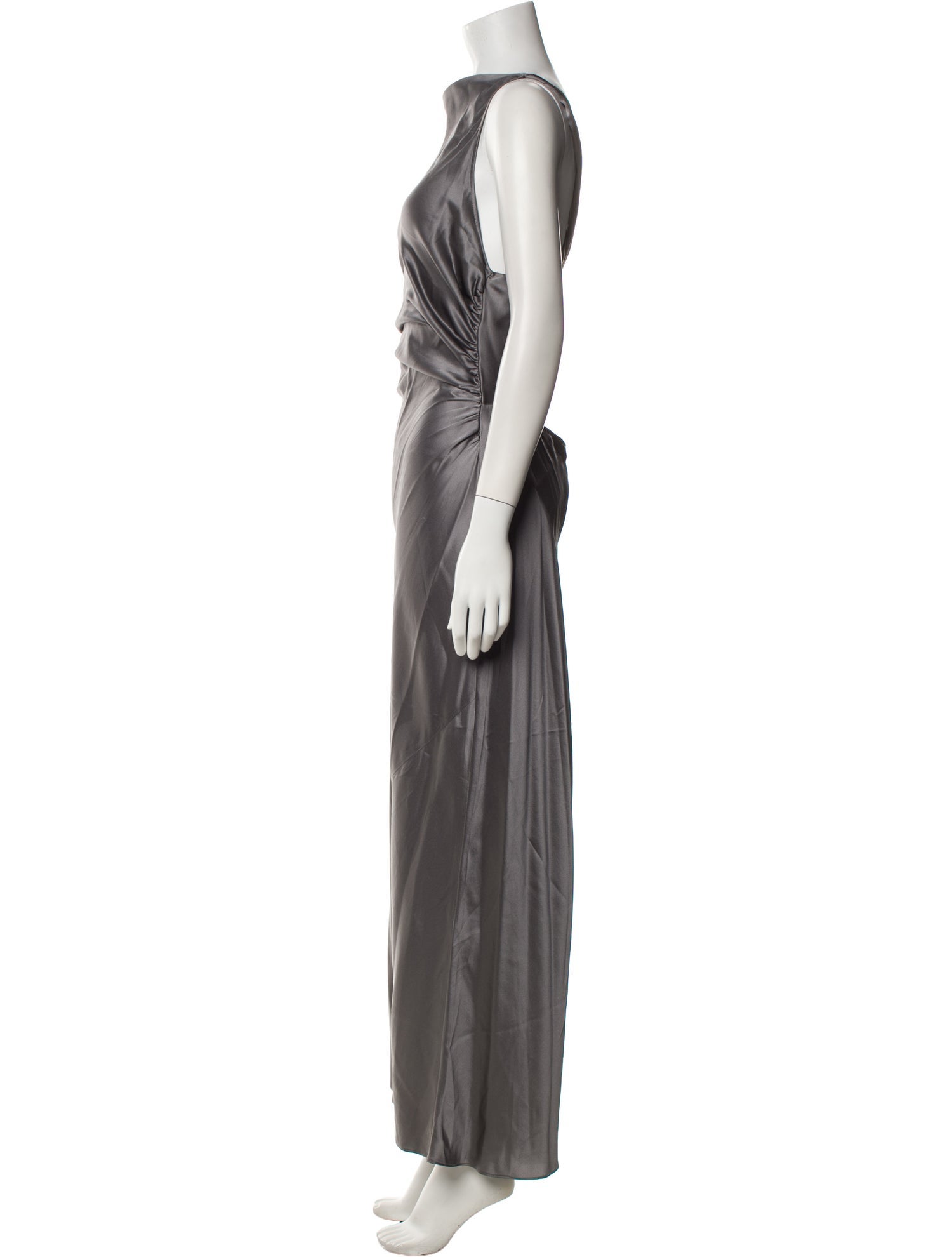 Reformation Silk Long Dress