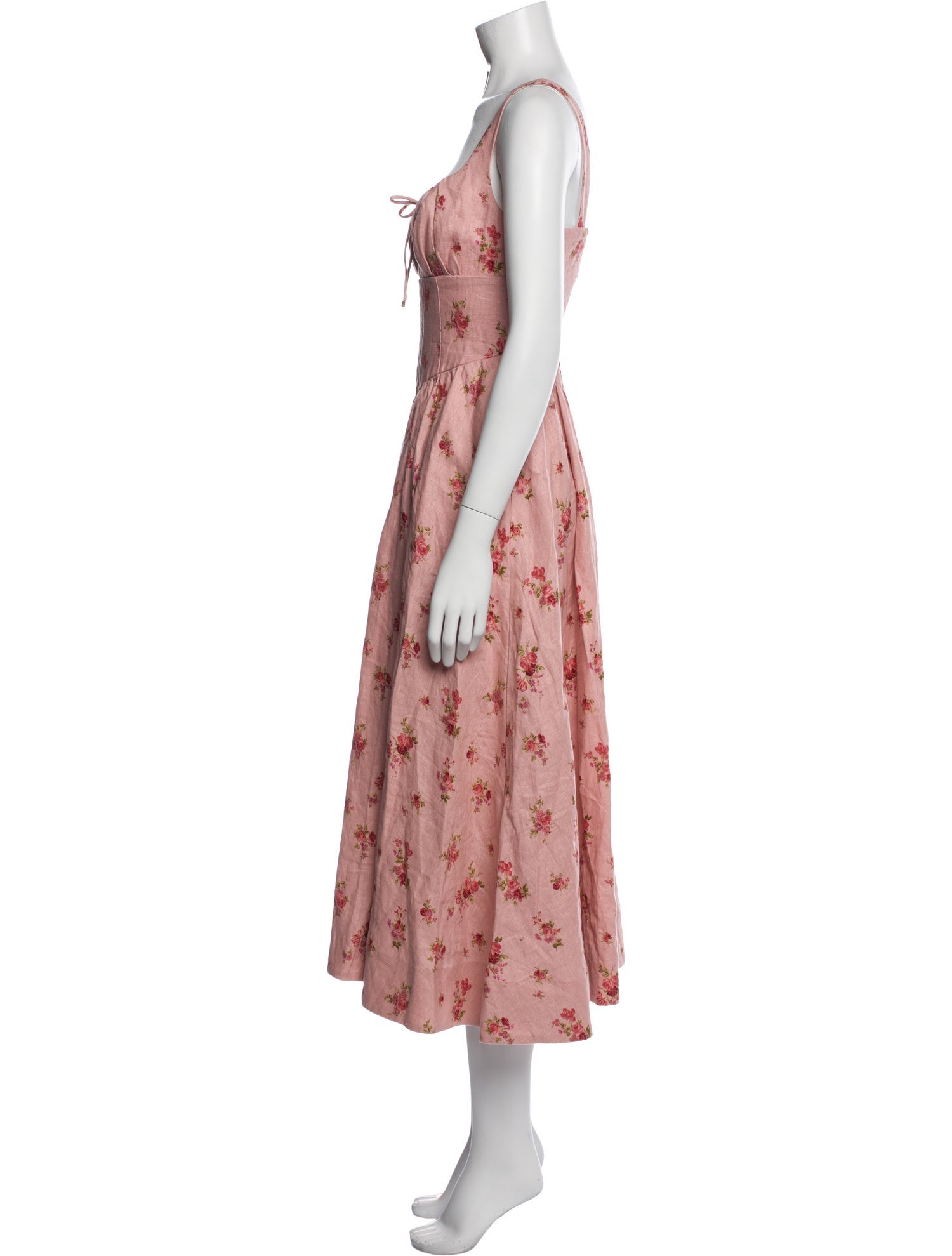 Reformation Linen Long Dress