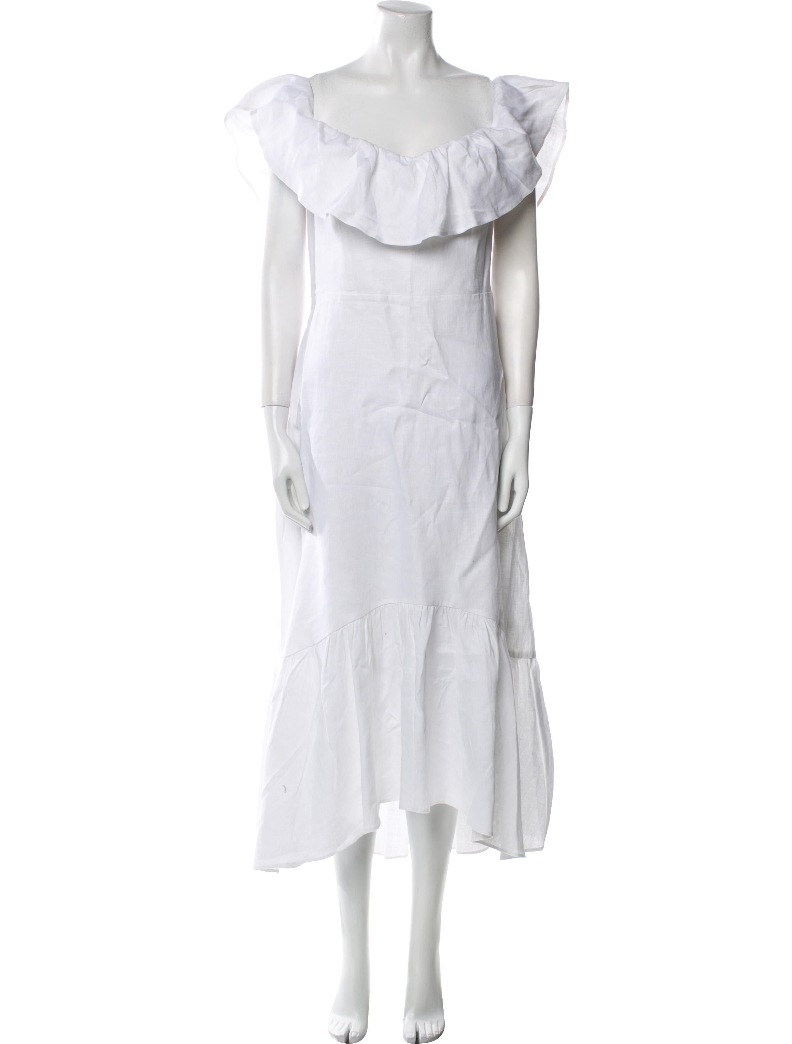 Reformation Linen Long Dress