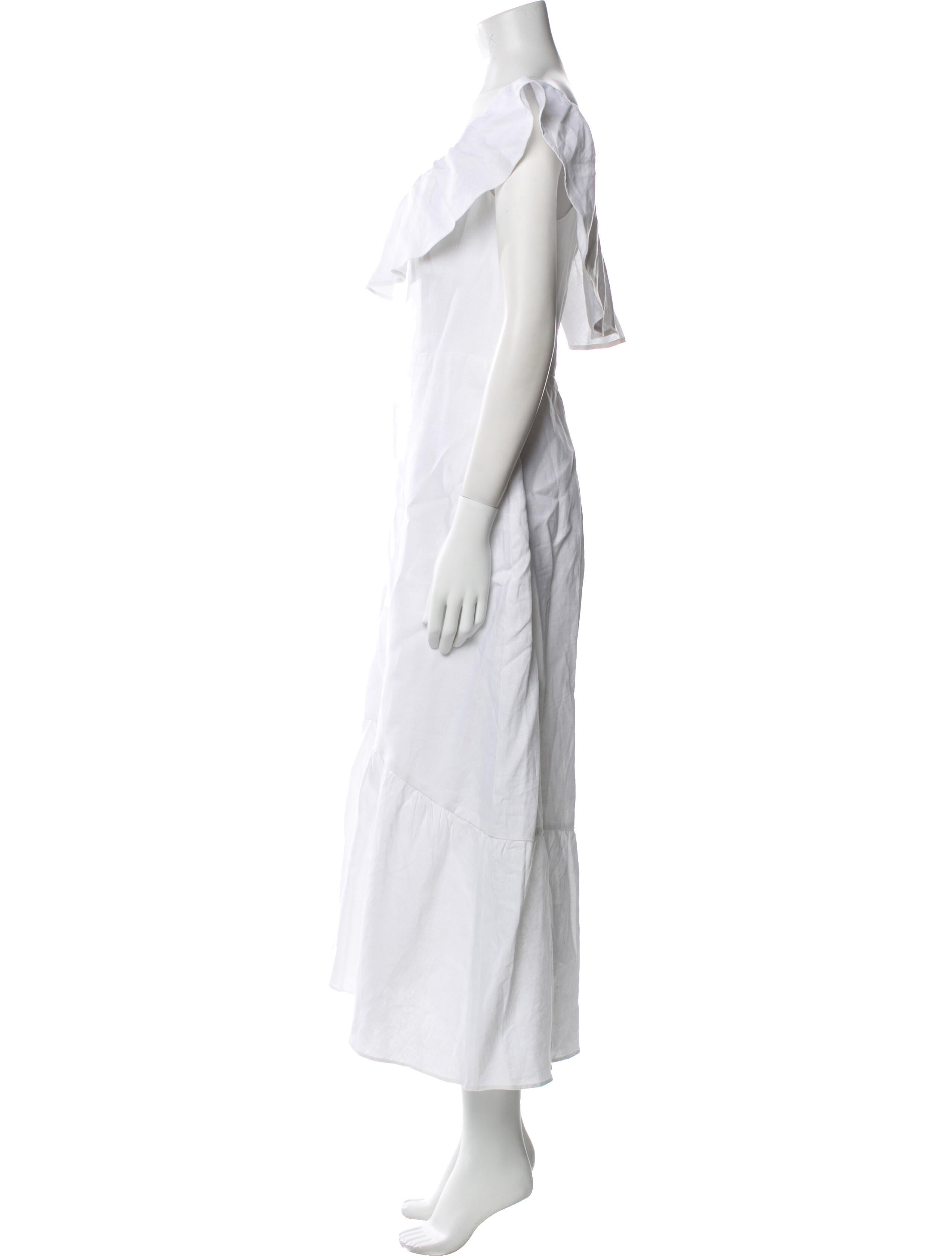 Reformation Linen Long Dress