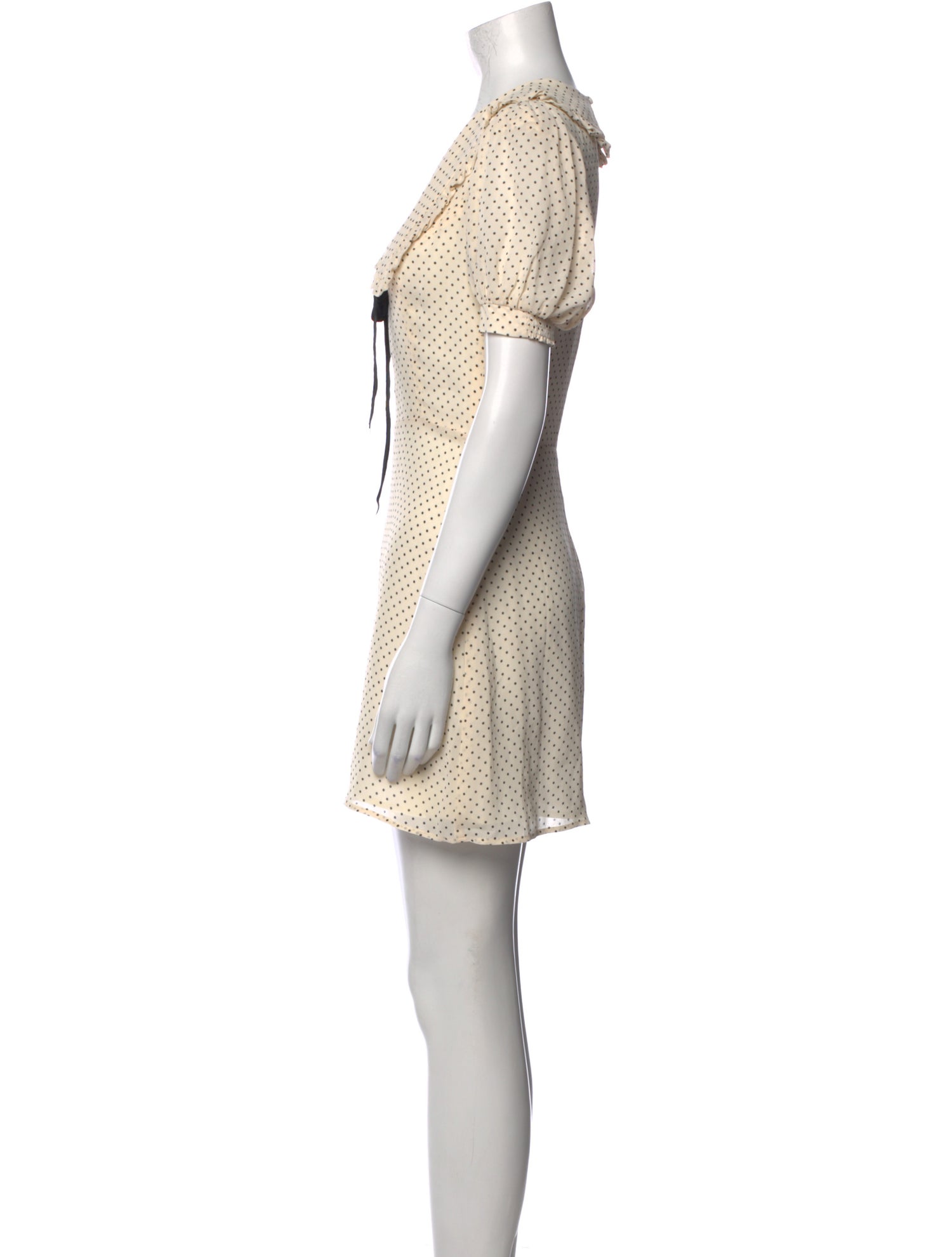 Reformation Polka Dot Print Mini Dress w/ Tags