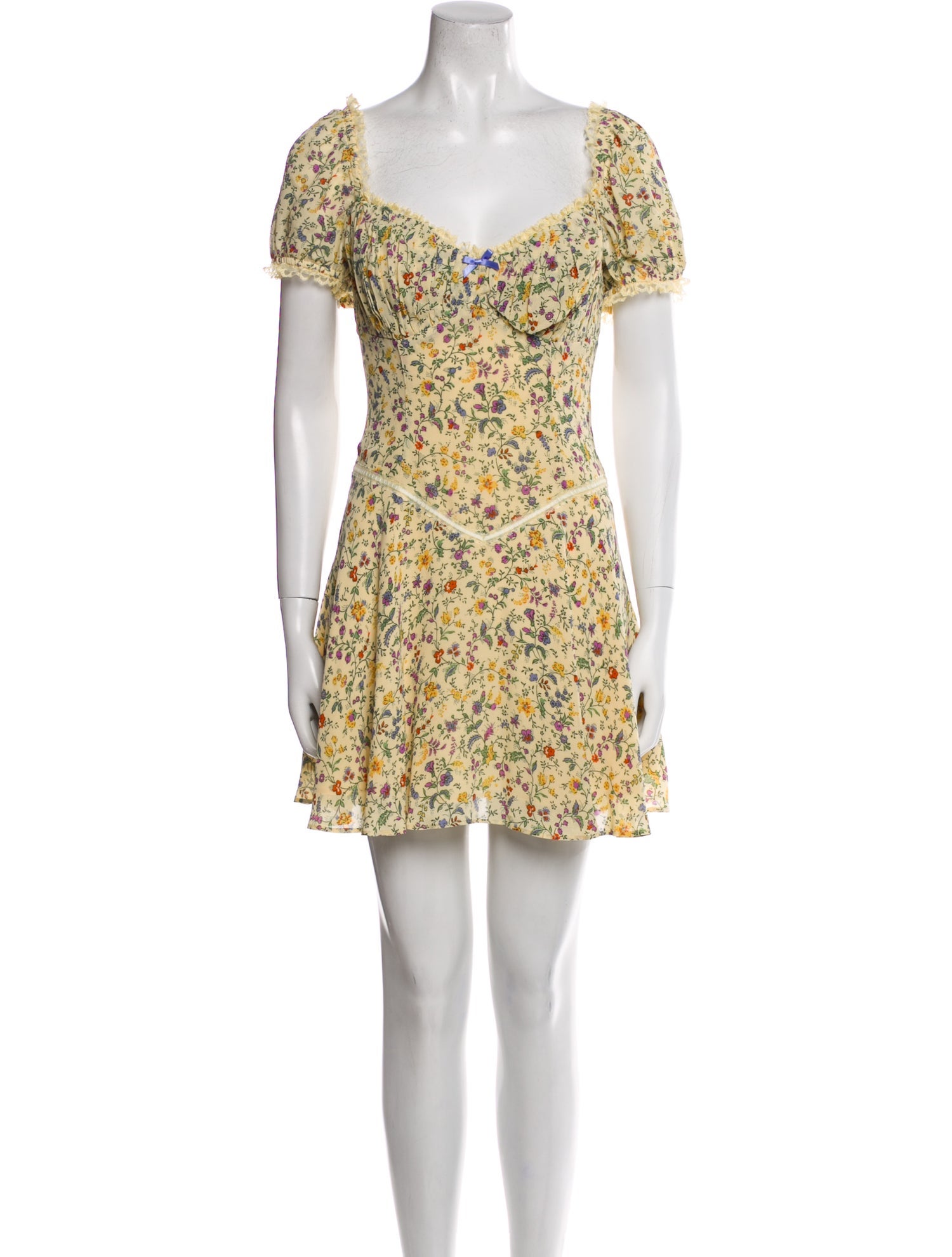 Reformation Floral Print Mini Dress w/ Tags