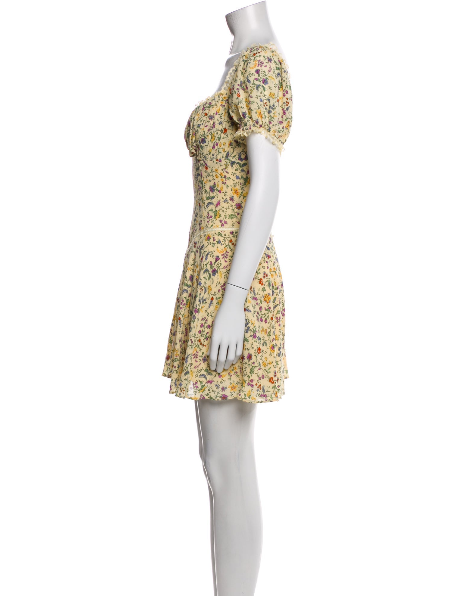 Reformation Floral Print Mini Dress w/ Tags