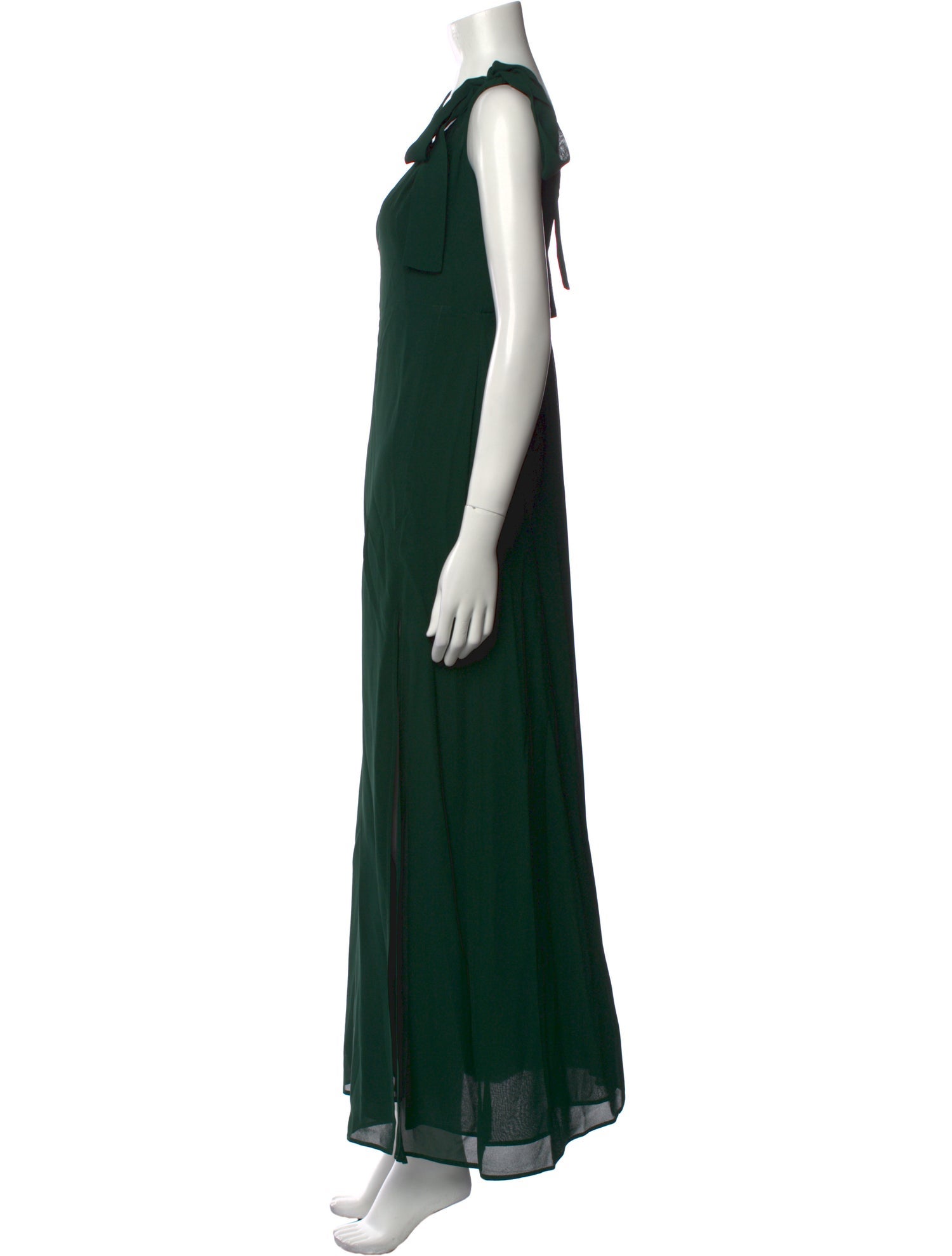 Reformation Square Neckline Long Dress