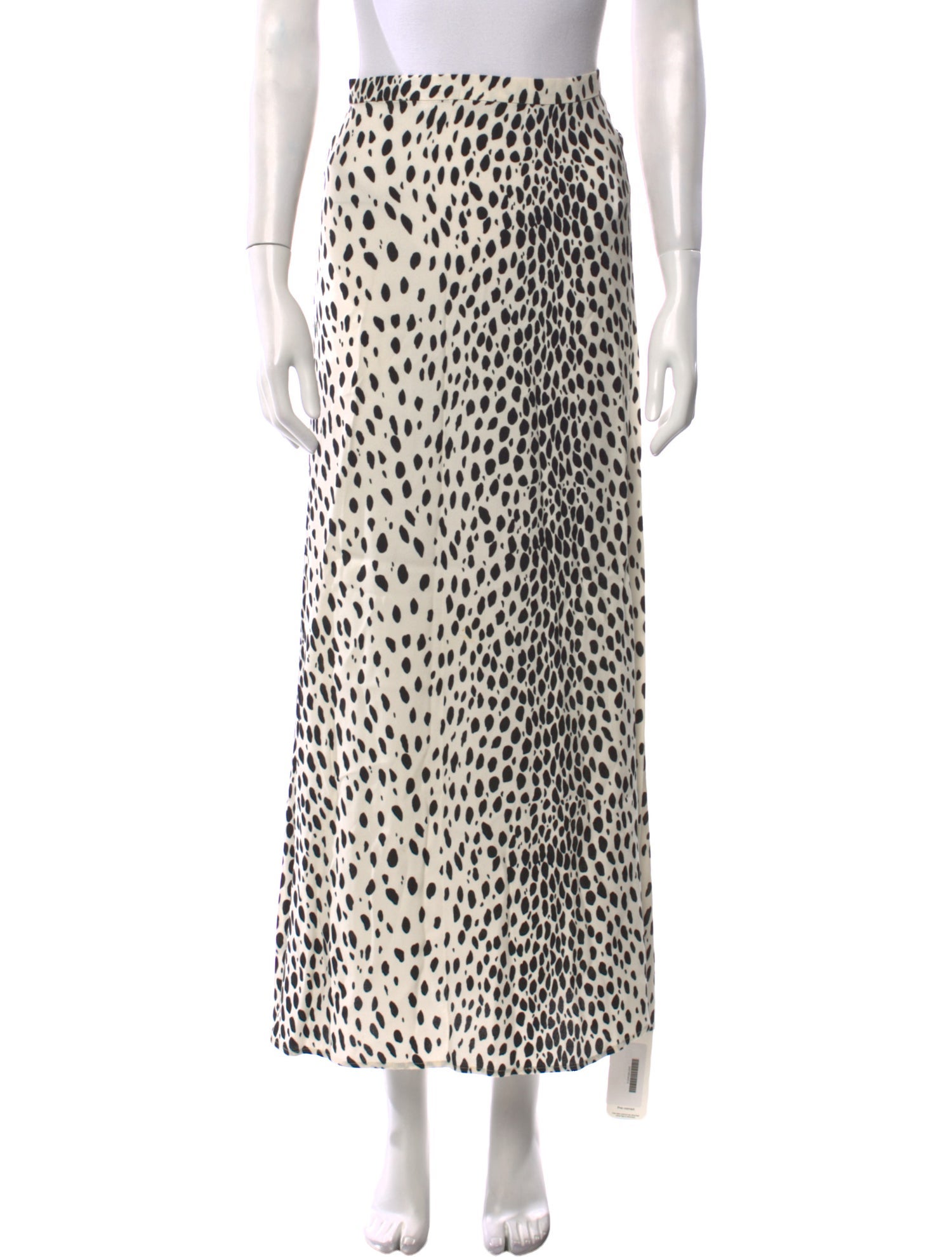 Reformation Animal Print Midi Length Skirt