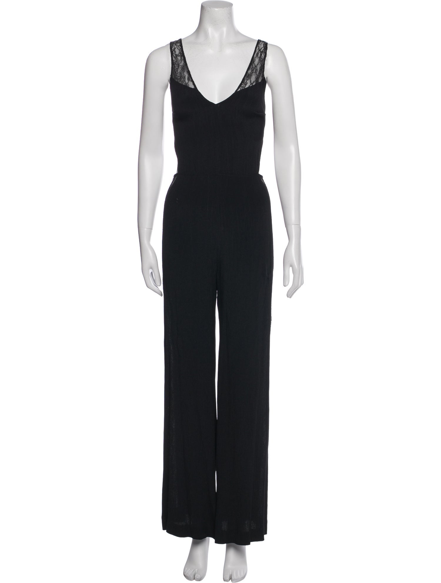 Reformation V-Neck Jumpsuit