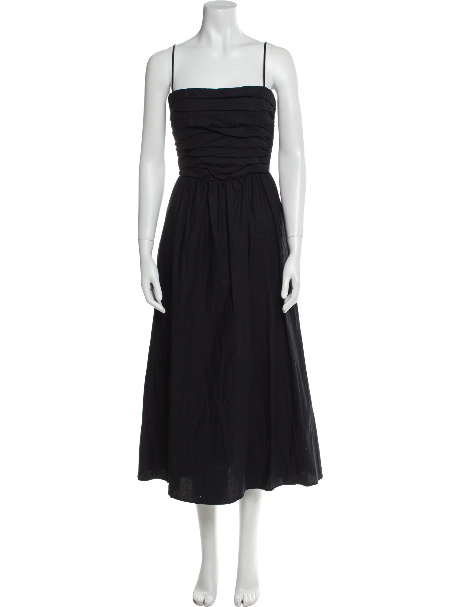 Reformation Square Neckline Long Dress