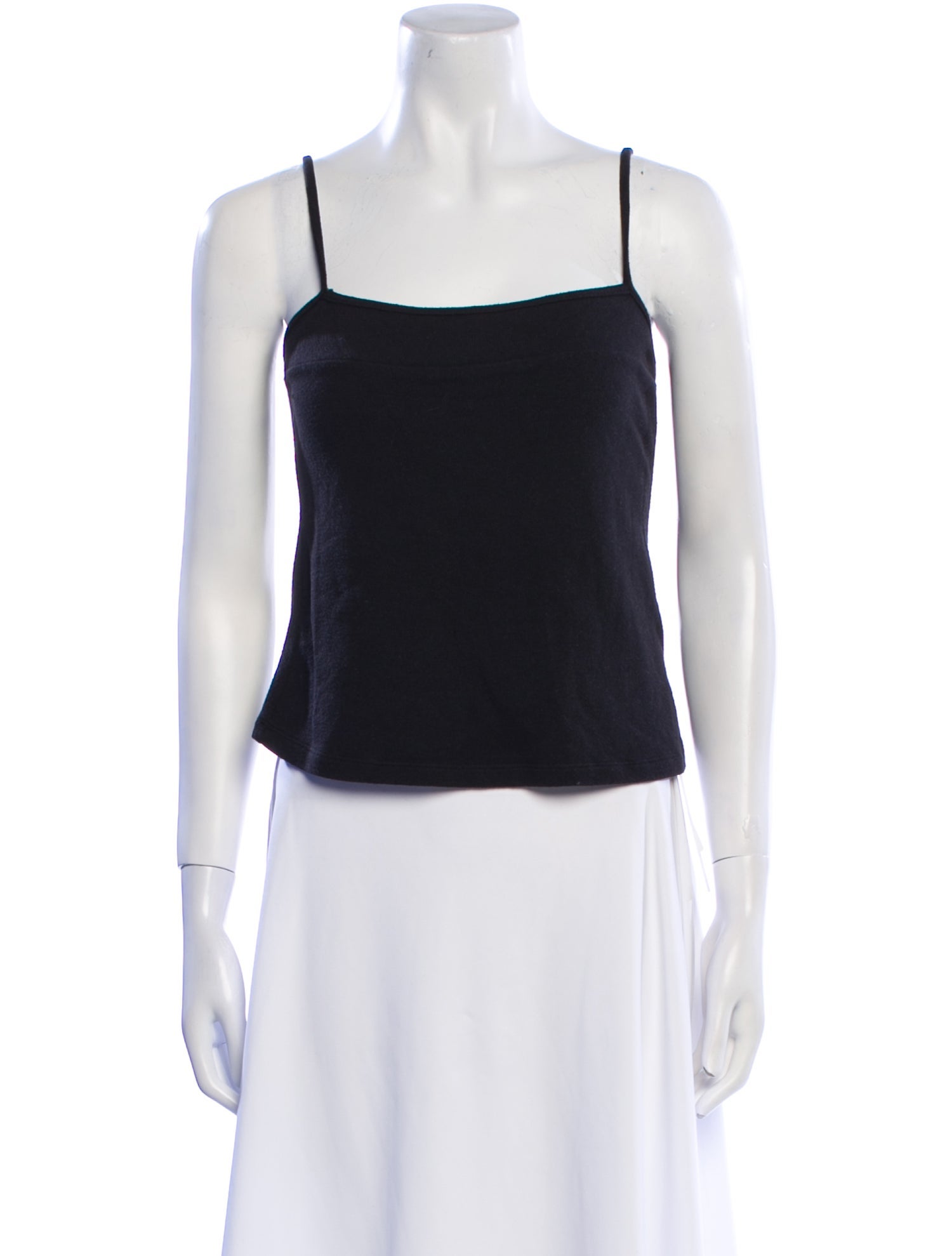 Reformation Square Neckline Sleeveless Crop Top
