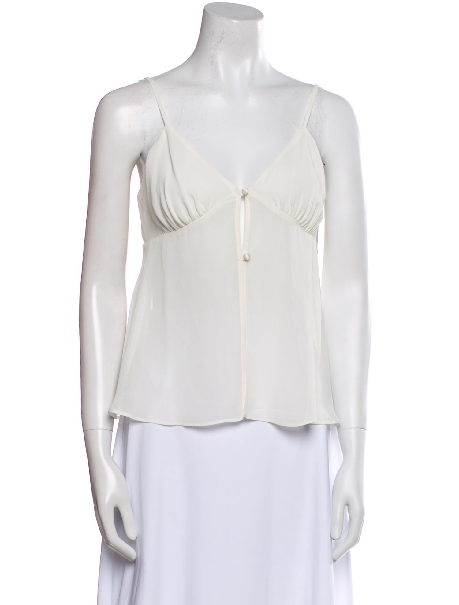 Reformation V-Neck Sleeveless Top