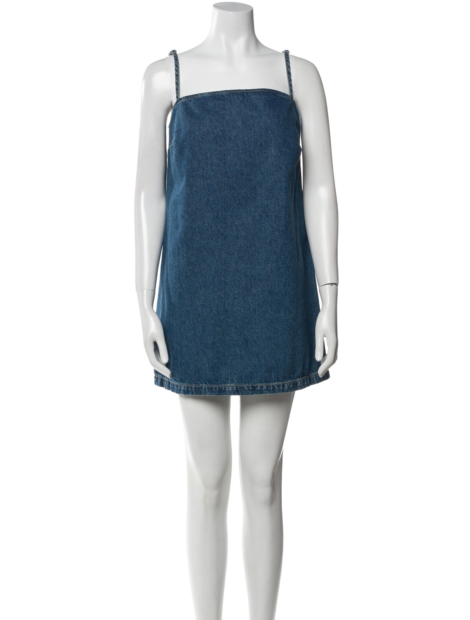 Reformation Square Neckline Mini Dress