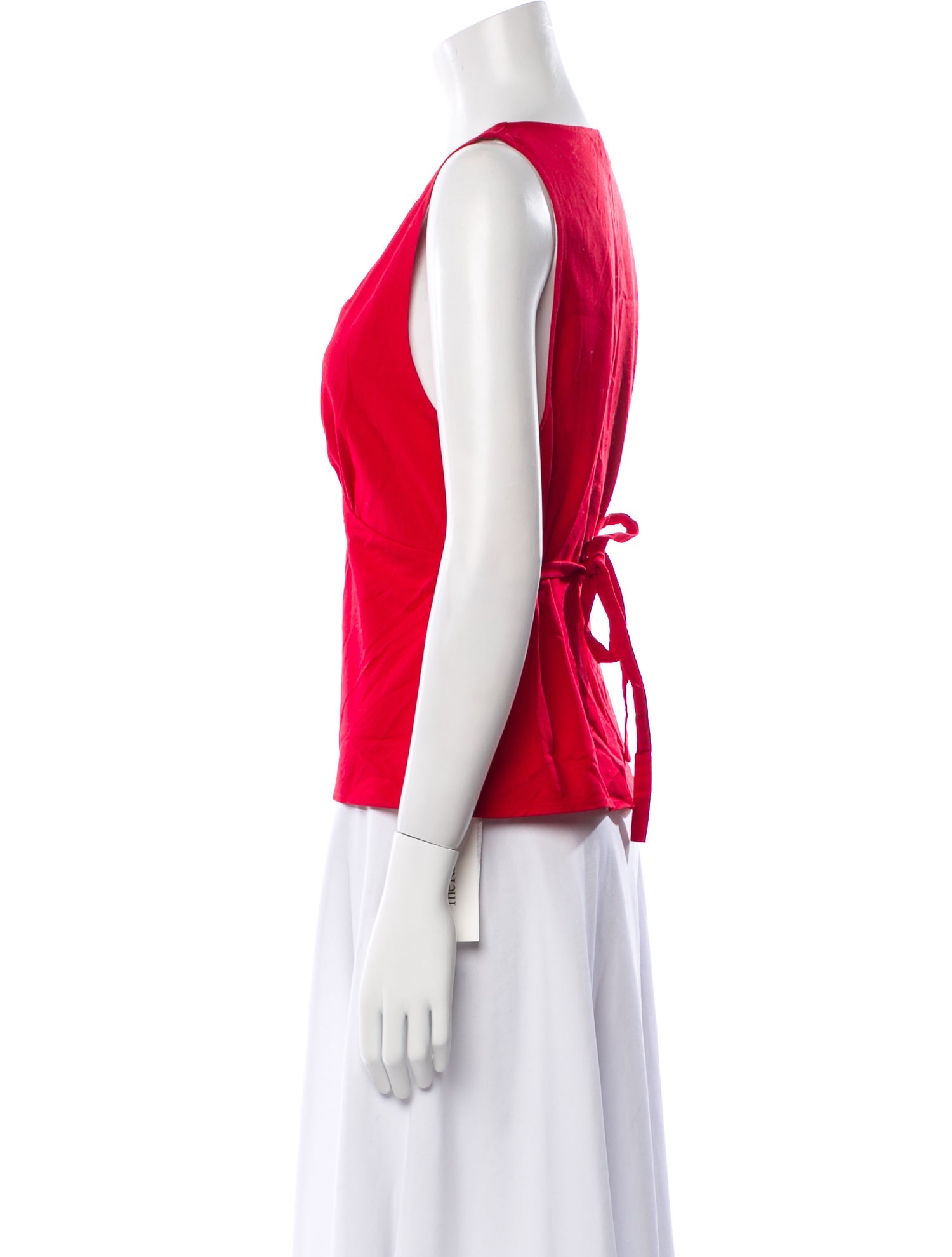 Reformation V-Neck Sleeveless Top