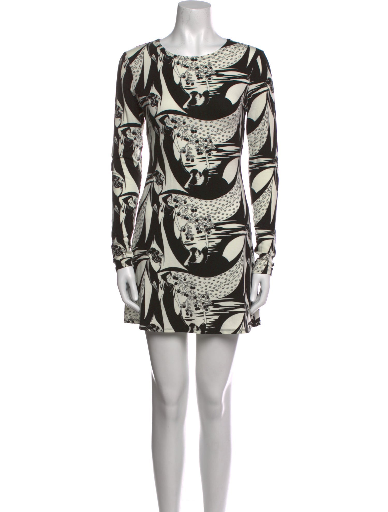 Reformation Printed Mini Dress