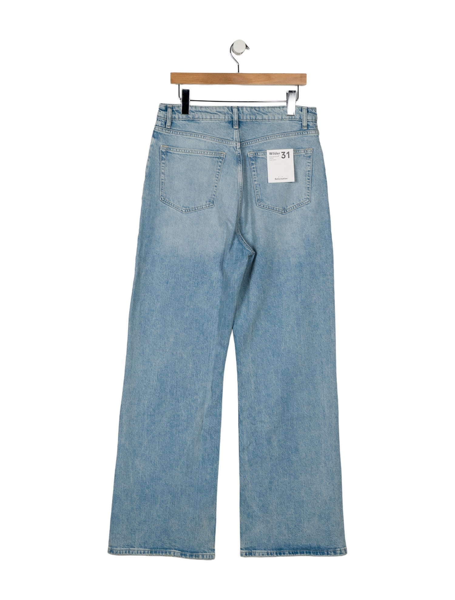 Reformation High-Rise Wide Leg Jeans