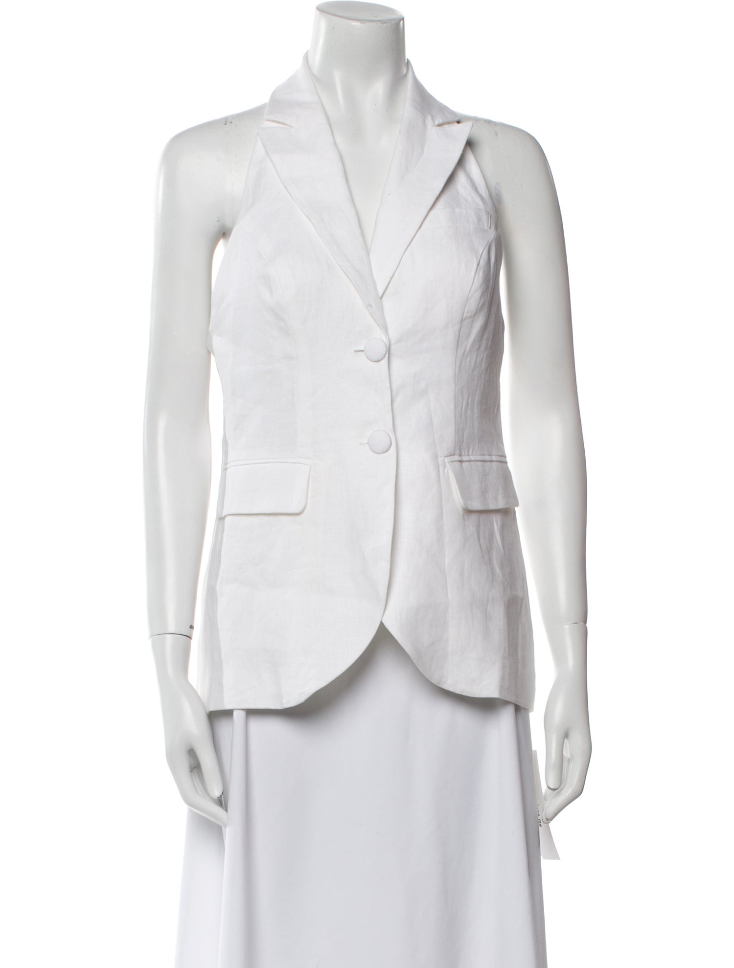 Reformation Linen V-Neck Top w/ Tags